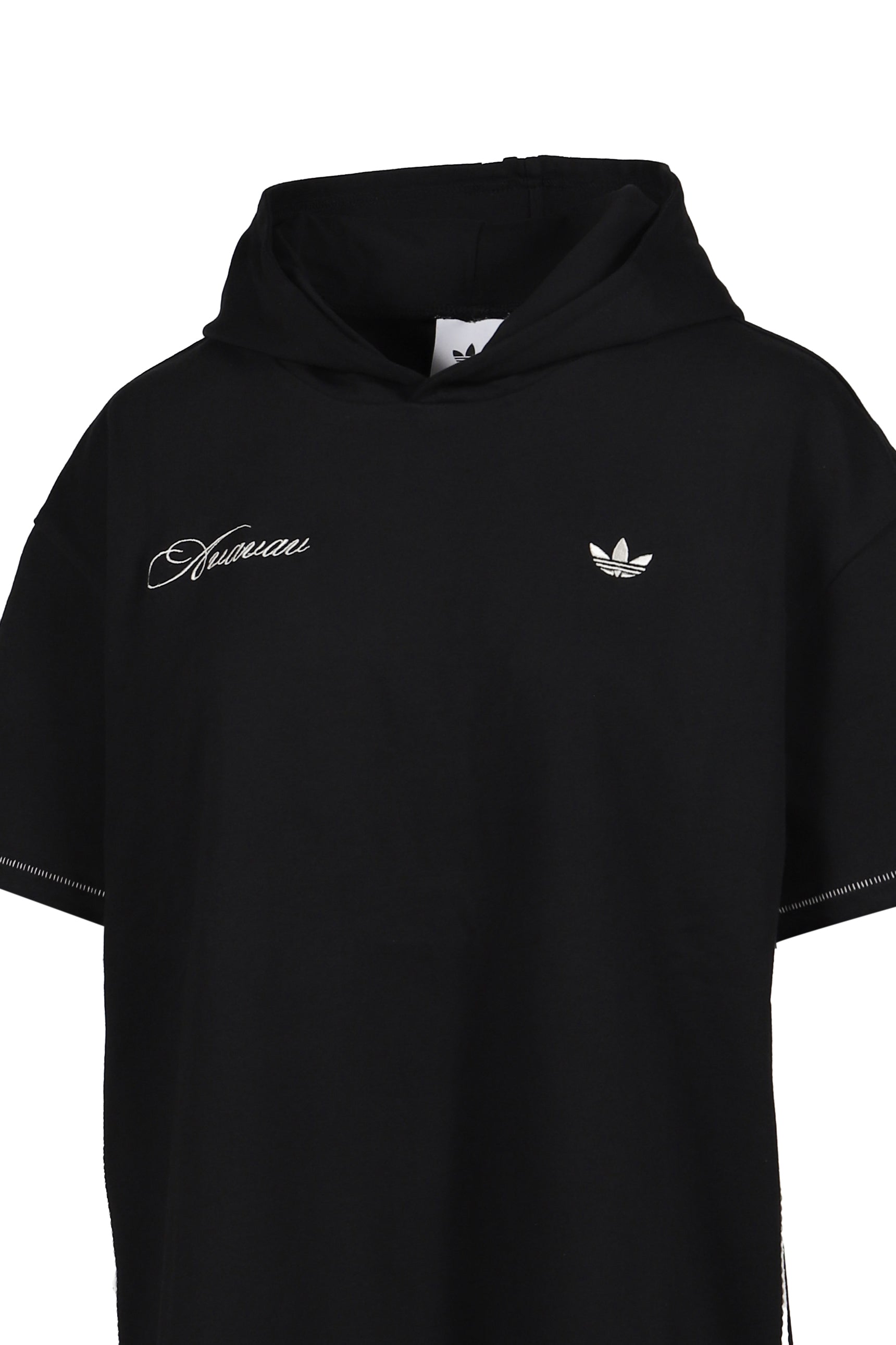 AV HOODED TEE / BLK