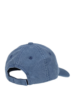 VELCRO CLOSURE AND LOGO CAP / BLUE