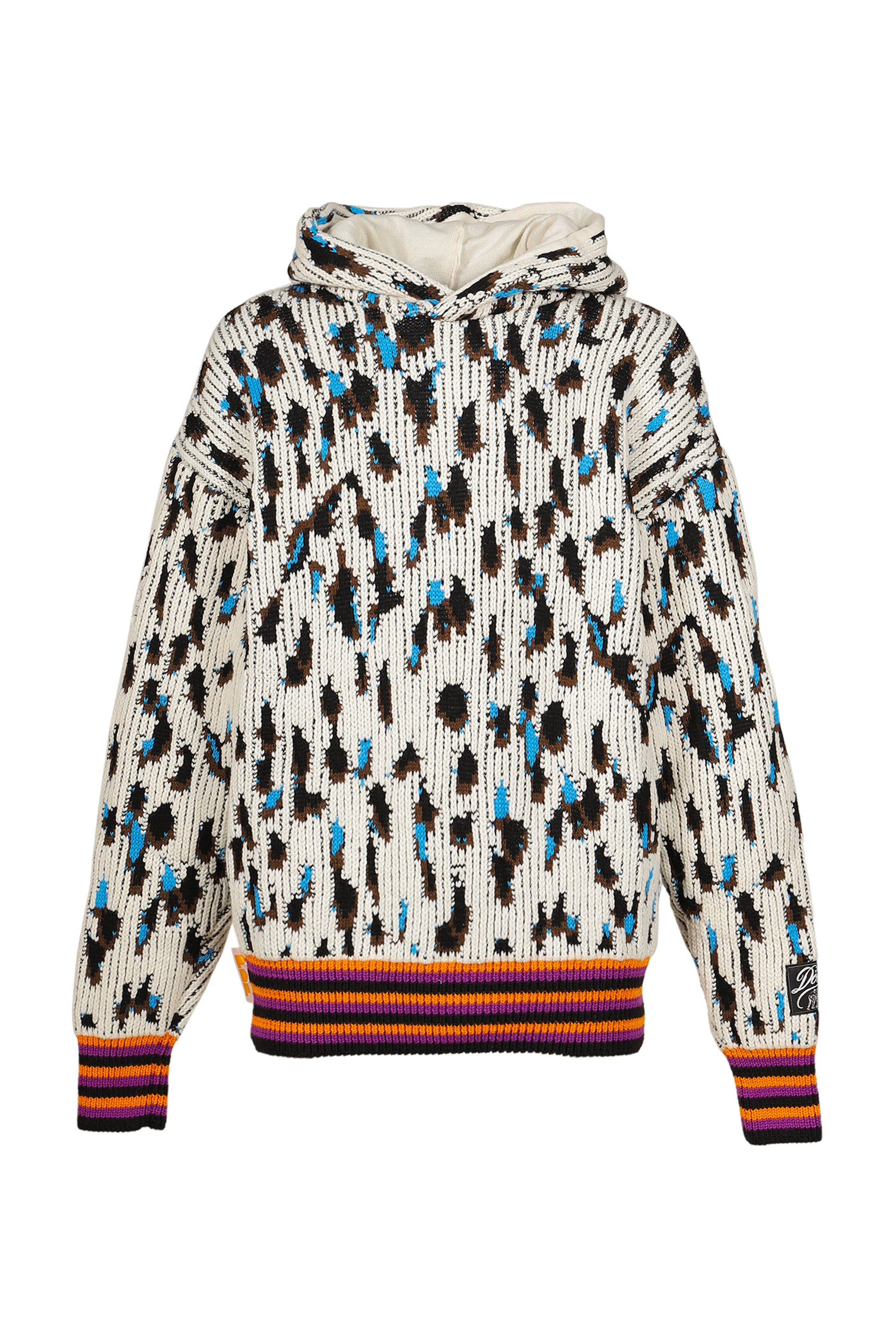 KNIT HOODIE / MULCH