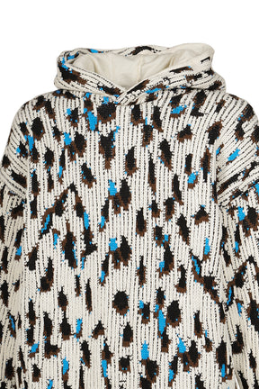 KNIT HOODIE / MULCH