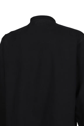 VETEMENTS BIKER CROSS SLEEVES LONGSLEEVE / BLK