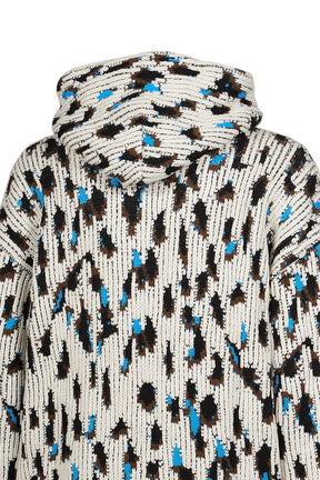 KNIT HOODIE / MULCH