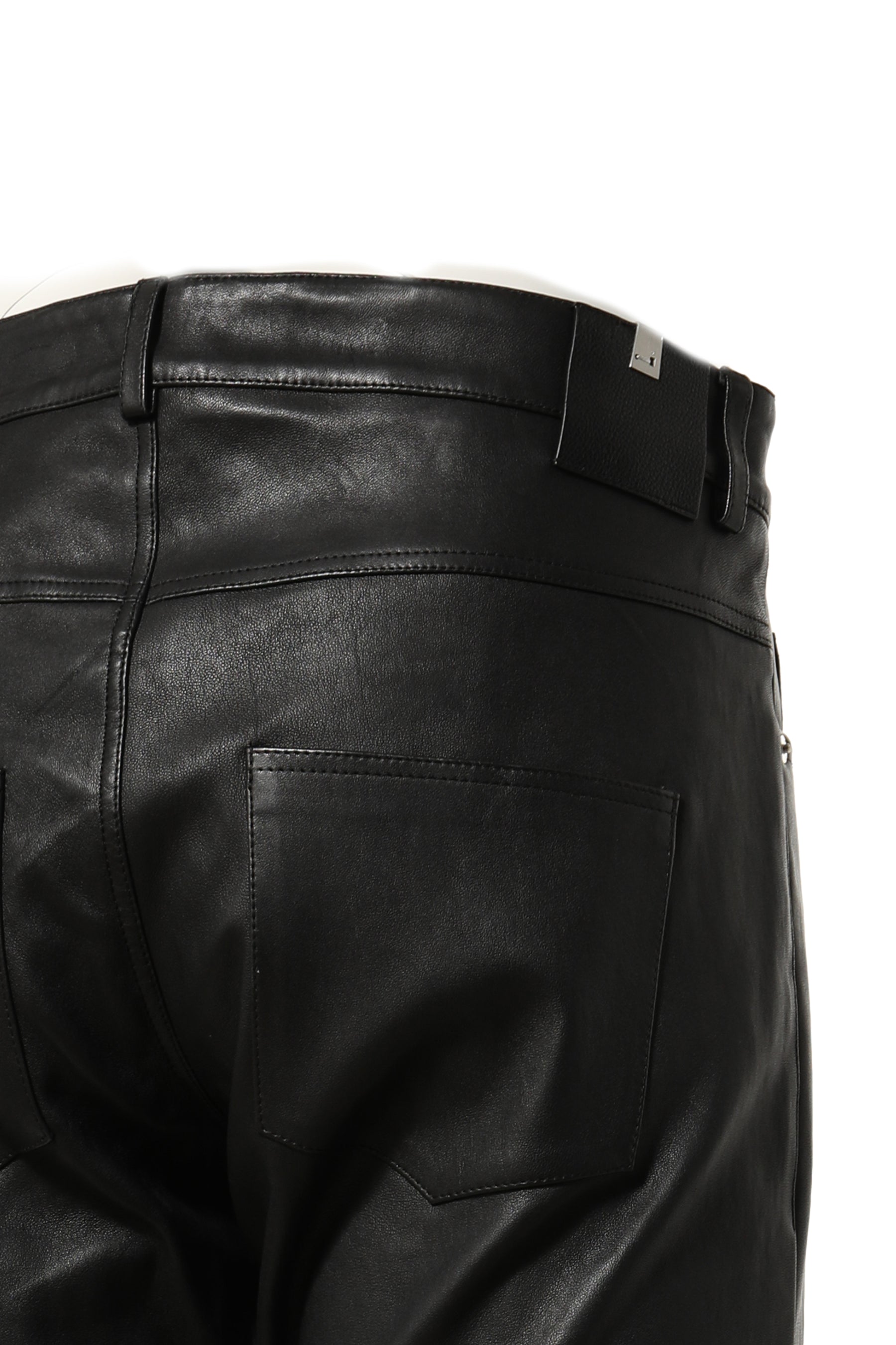 1017 ALYX 9SM 2019AW Leather Pants with Nylon Buckle アリクス