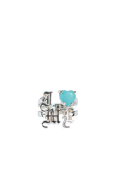"I LOVE ME" RING (SV925) / TURQUOISE