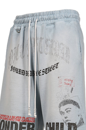 BOBBY DRISCOLL SWEAT SHORT / BABYBLU