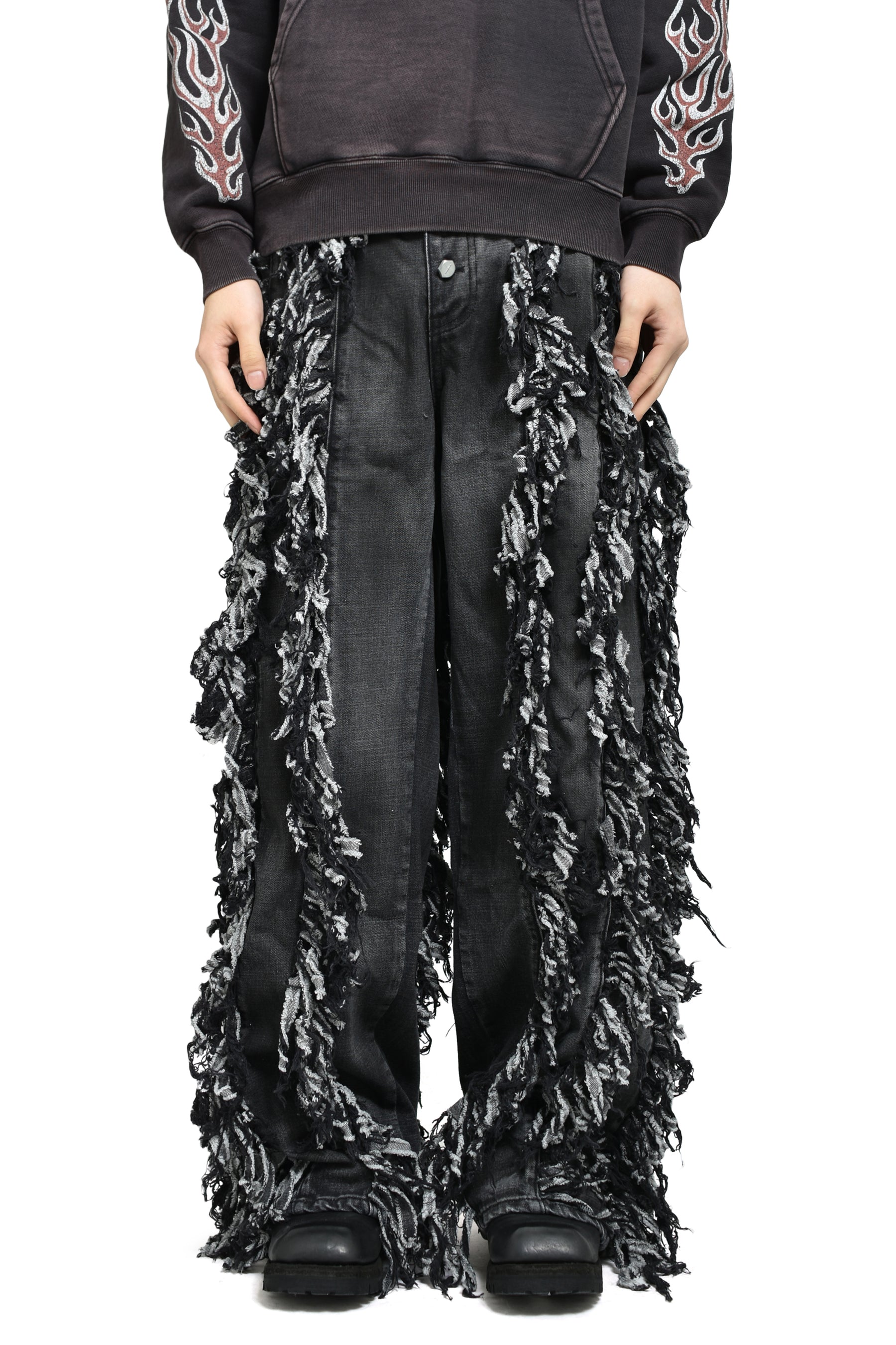 ANGELS DENIM PANTS / BLK