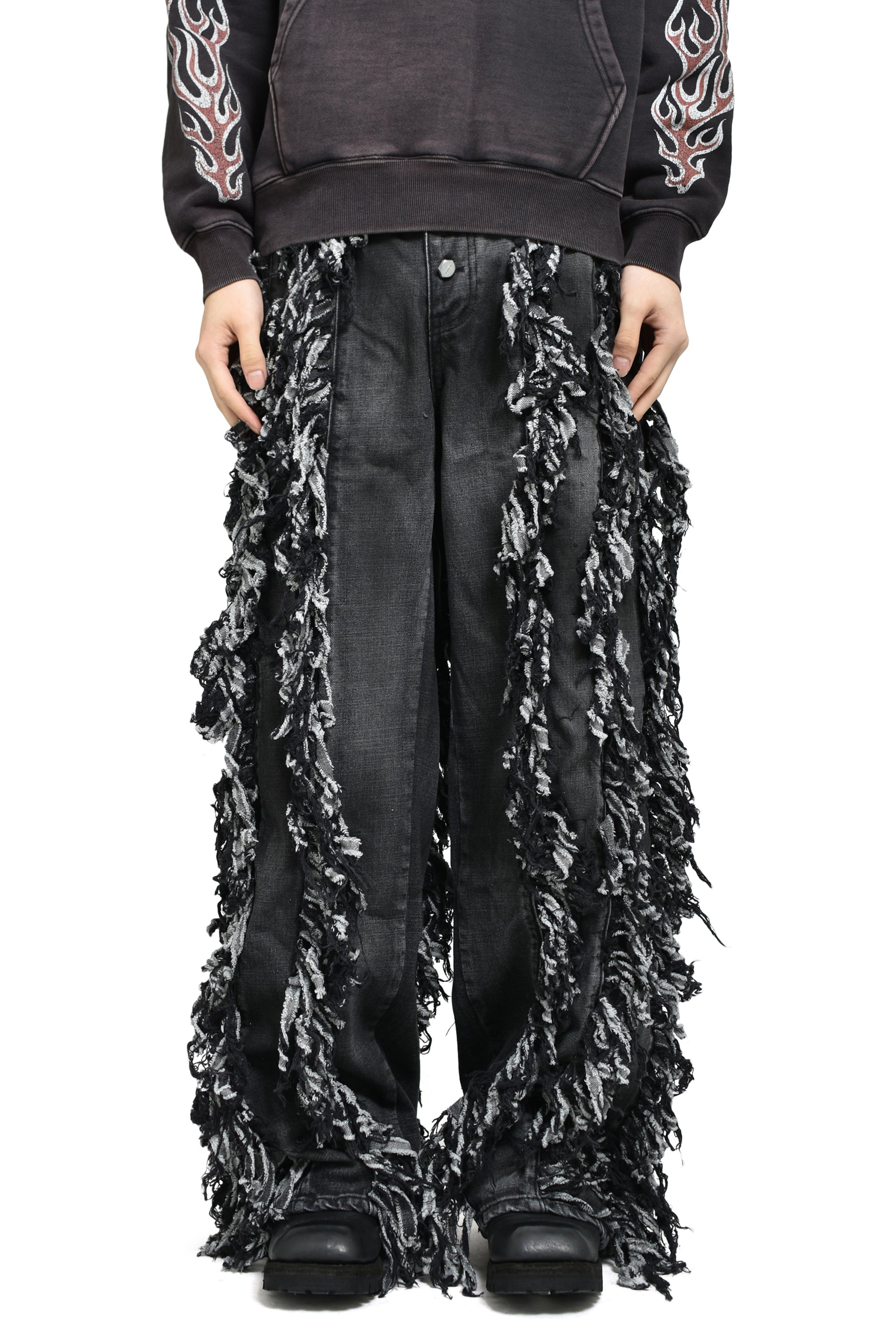 ANGELS DENIM PANTS / BLK