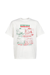 SNAKE BITE FIRST AID T-SHIRT / WHT
