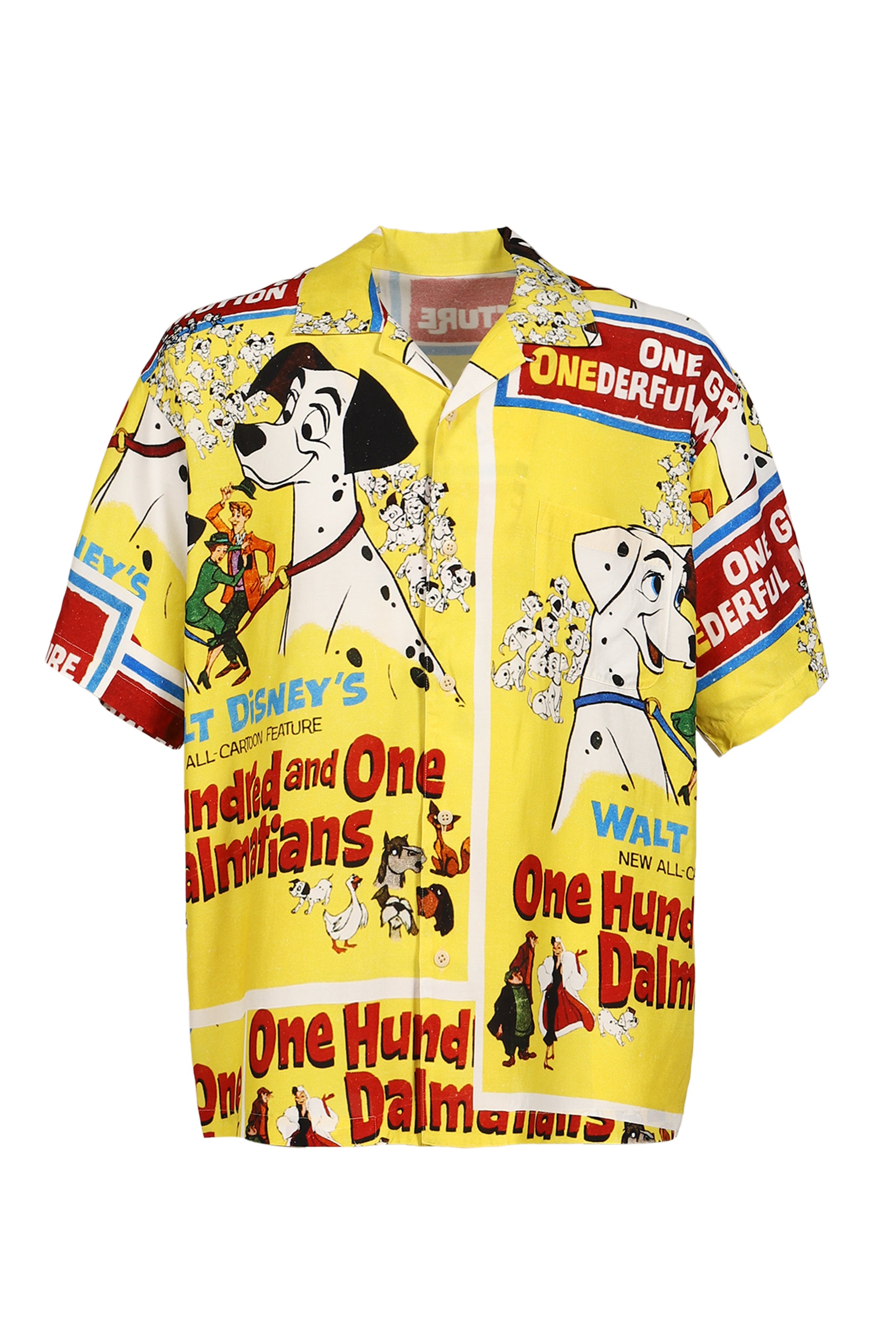 DISNEY VP / PC ALOHA COLLECTION ALOHA SHIRT / 101 DALMATIANS / YEL