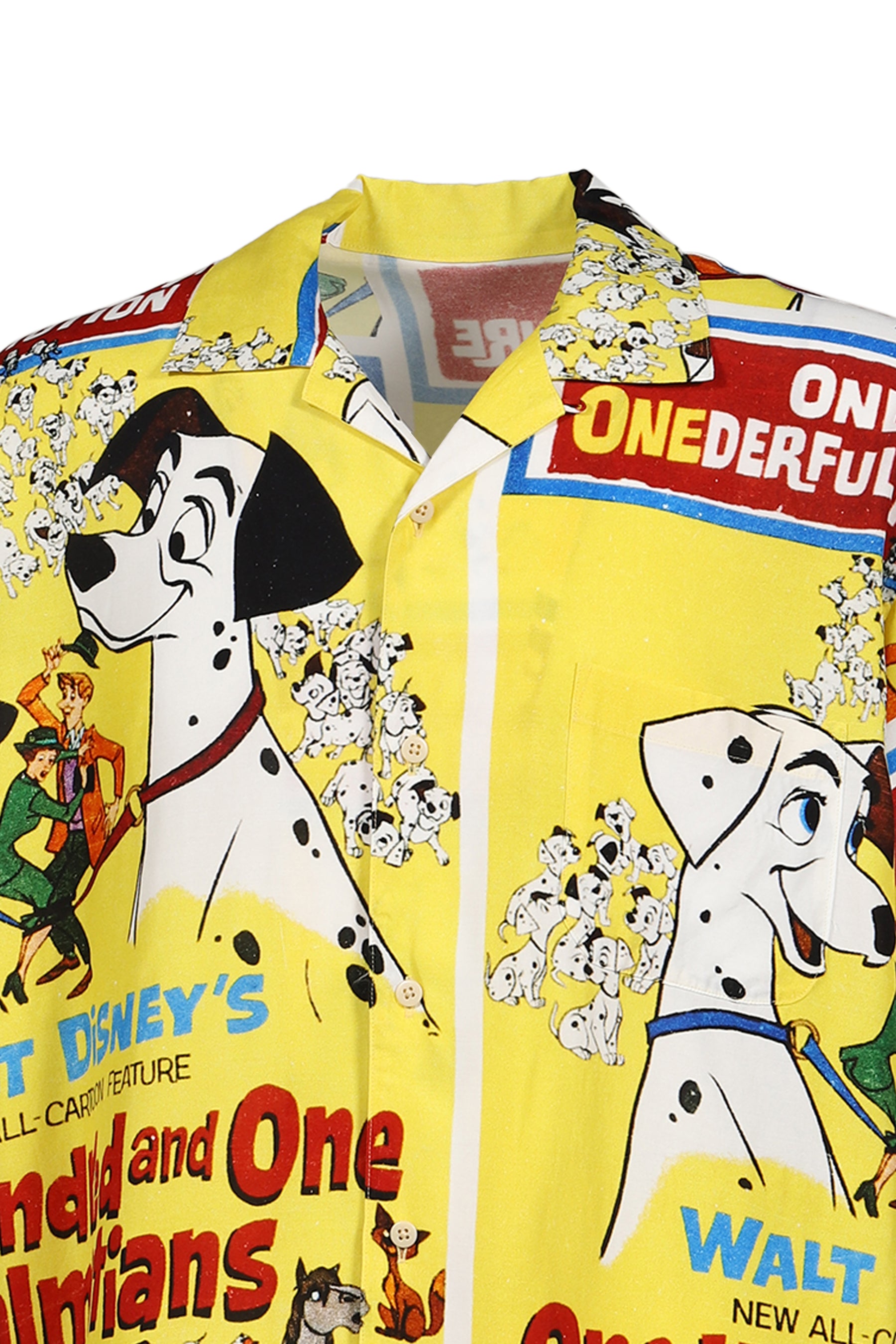 DISNEY VP / PC ALOHA COLLECTION ALOHA SHIRT / 101 DALMATIANS / YEL