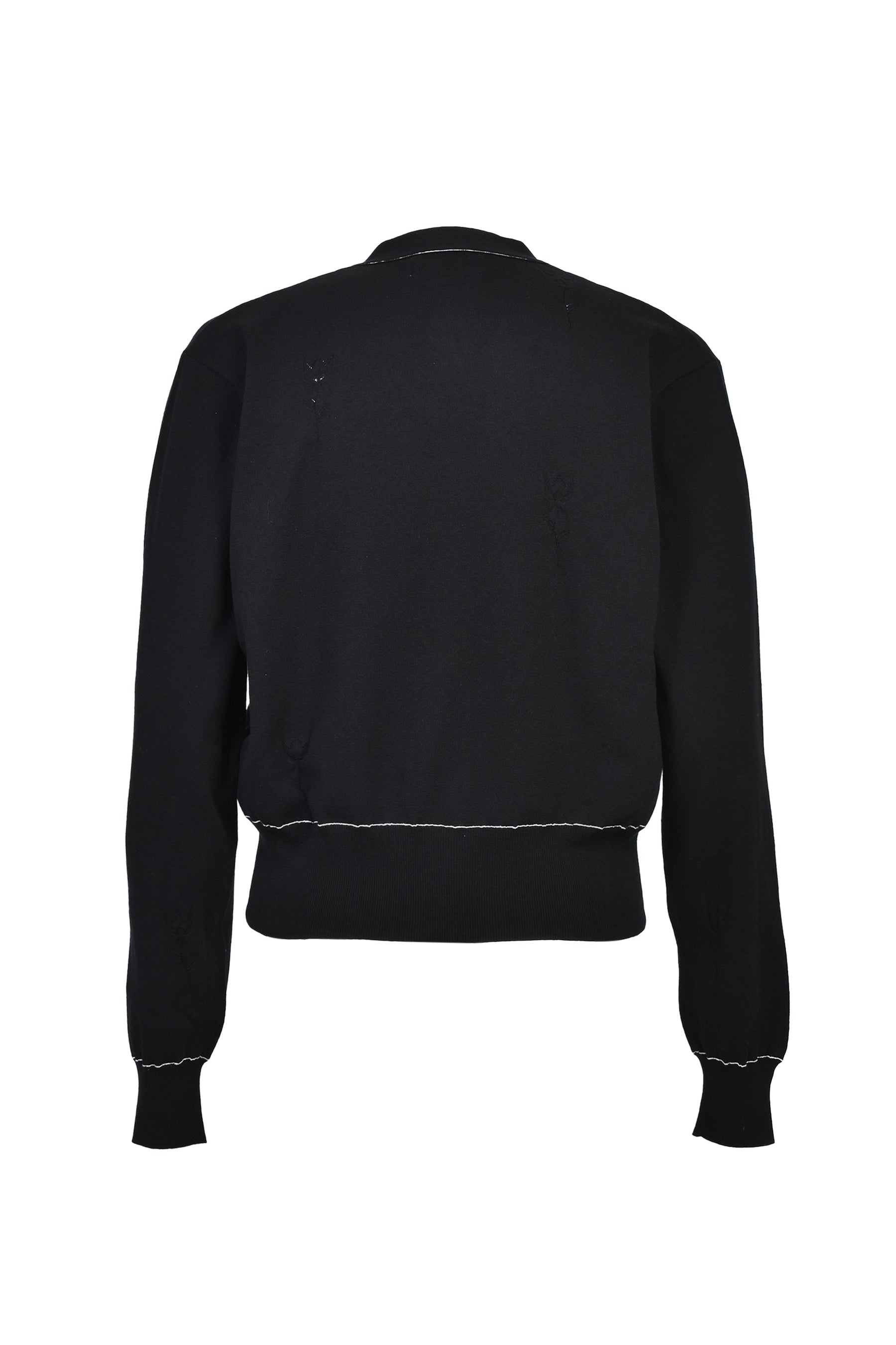 MB 10 BUTTONS CARDIGAN / BLK