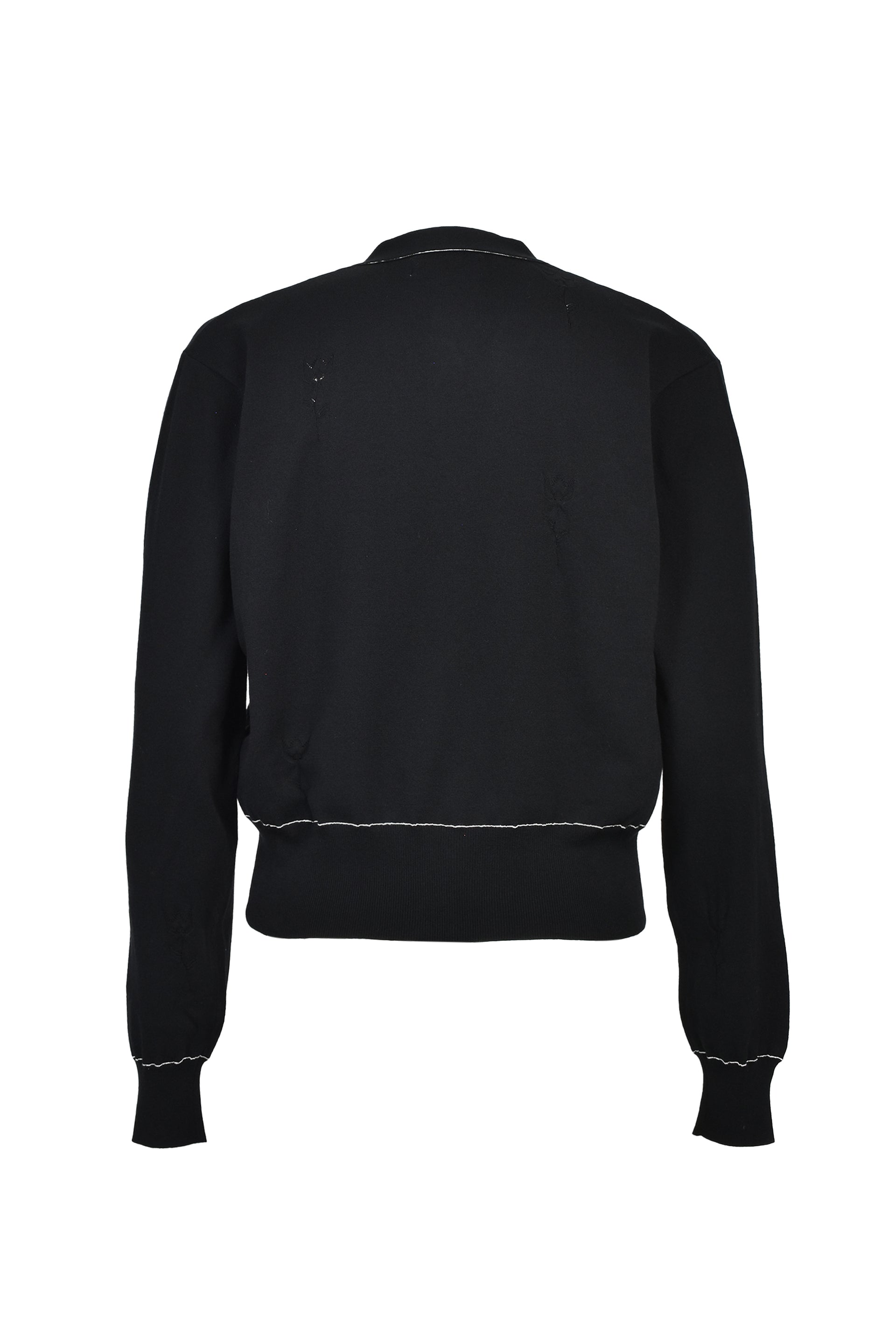 MB 10 BUTTONS CARDIGAN / BLK