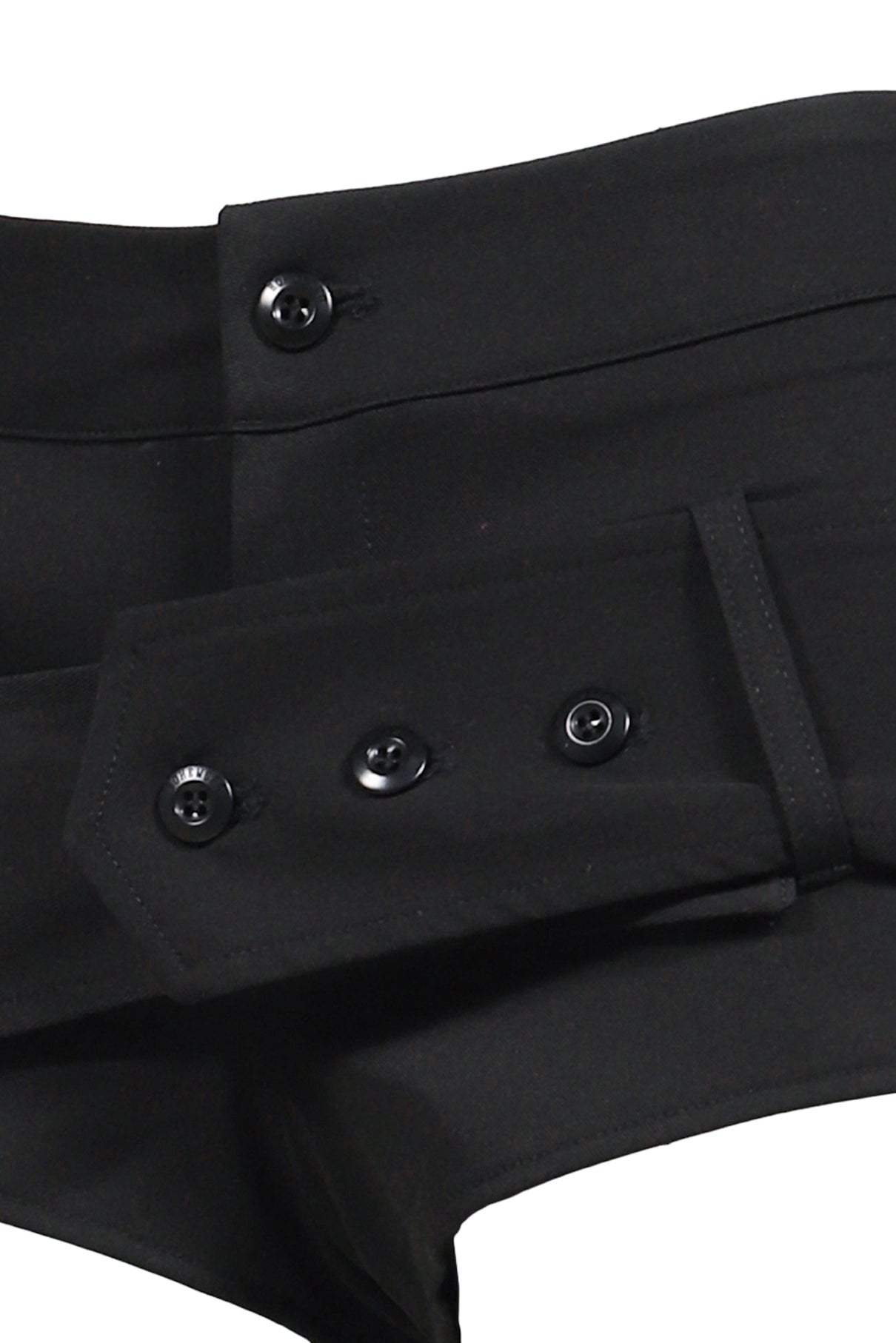 BELT DETAIL SHORTS(EXCLUSIVE) / BLK
