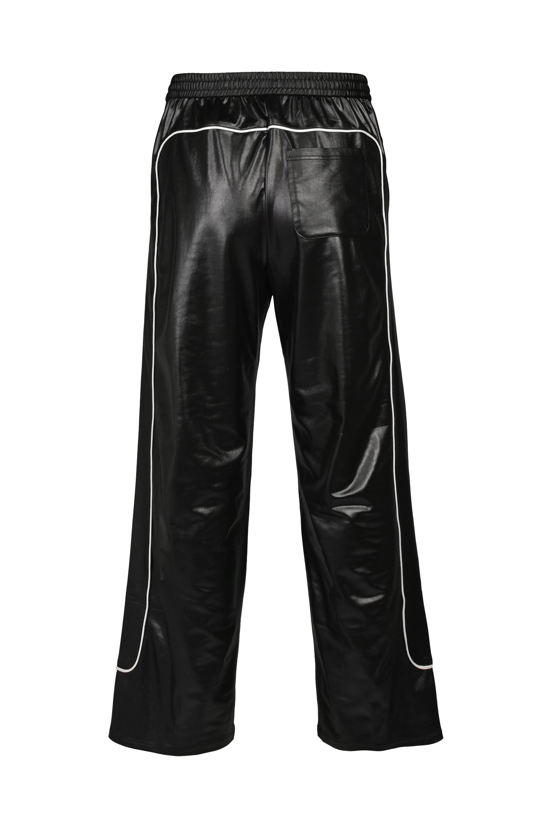 PIPING COATING PANTS / BLK
