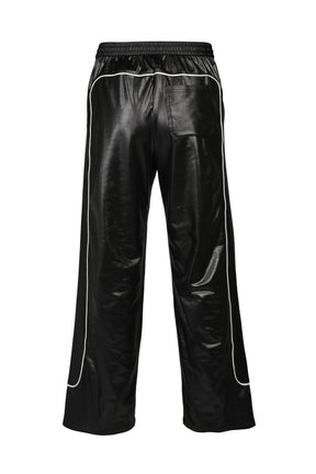 PIPING COATING PANTS / BLK