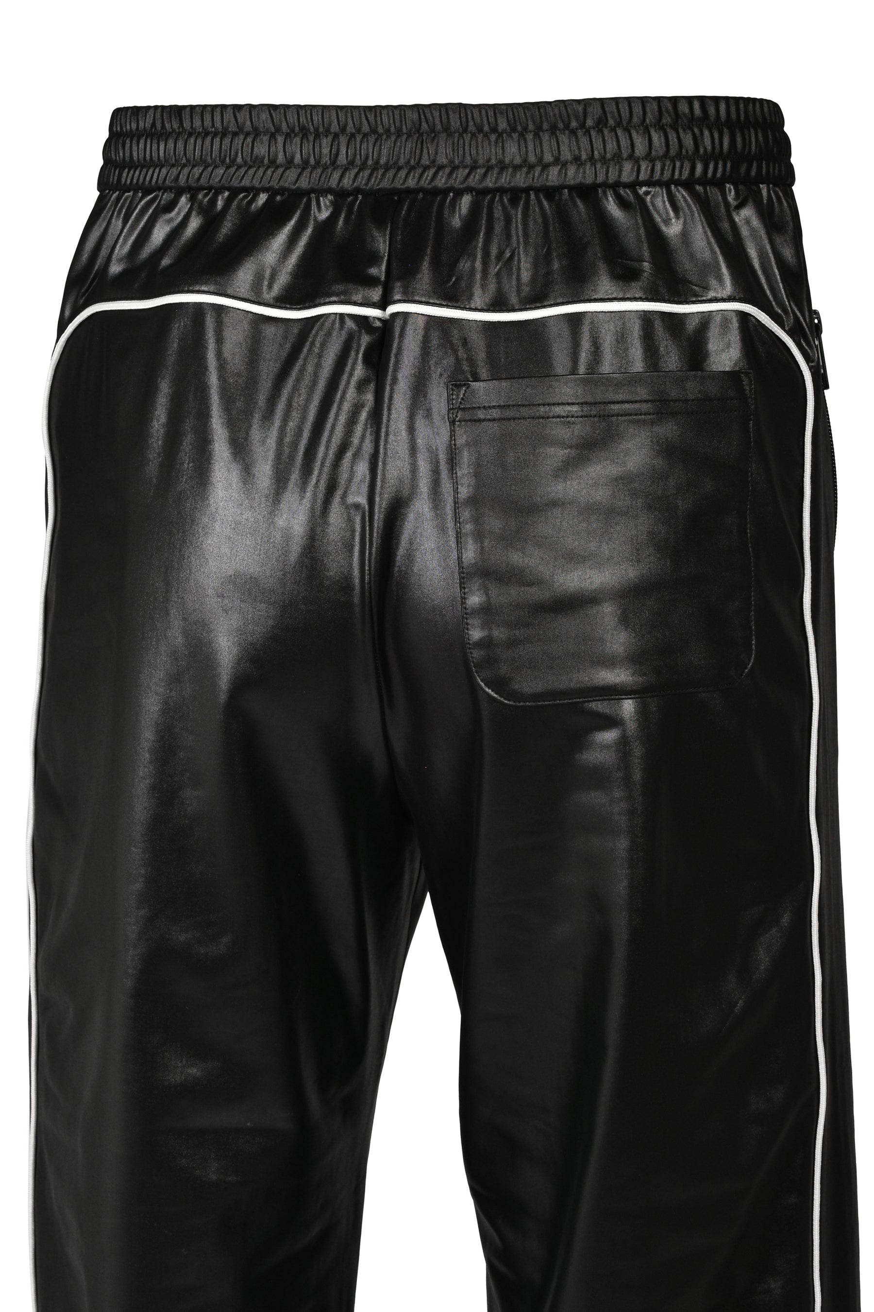 PIPING COATING PANTS / BLK