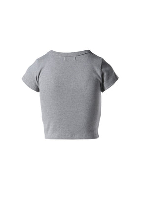 G COMFORT MINI TEE / GRY