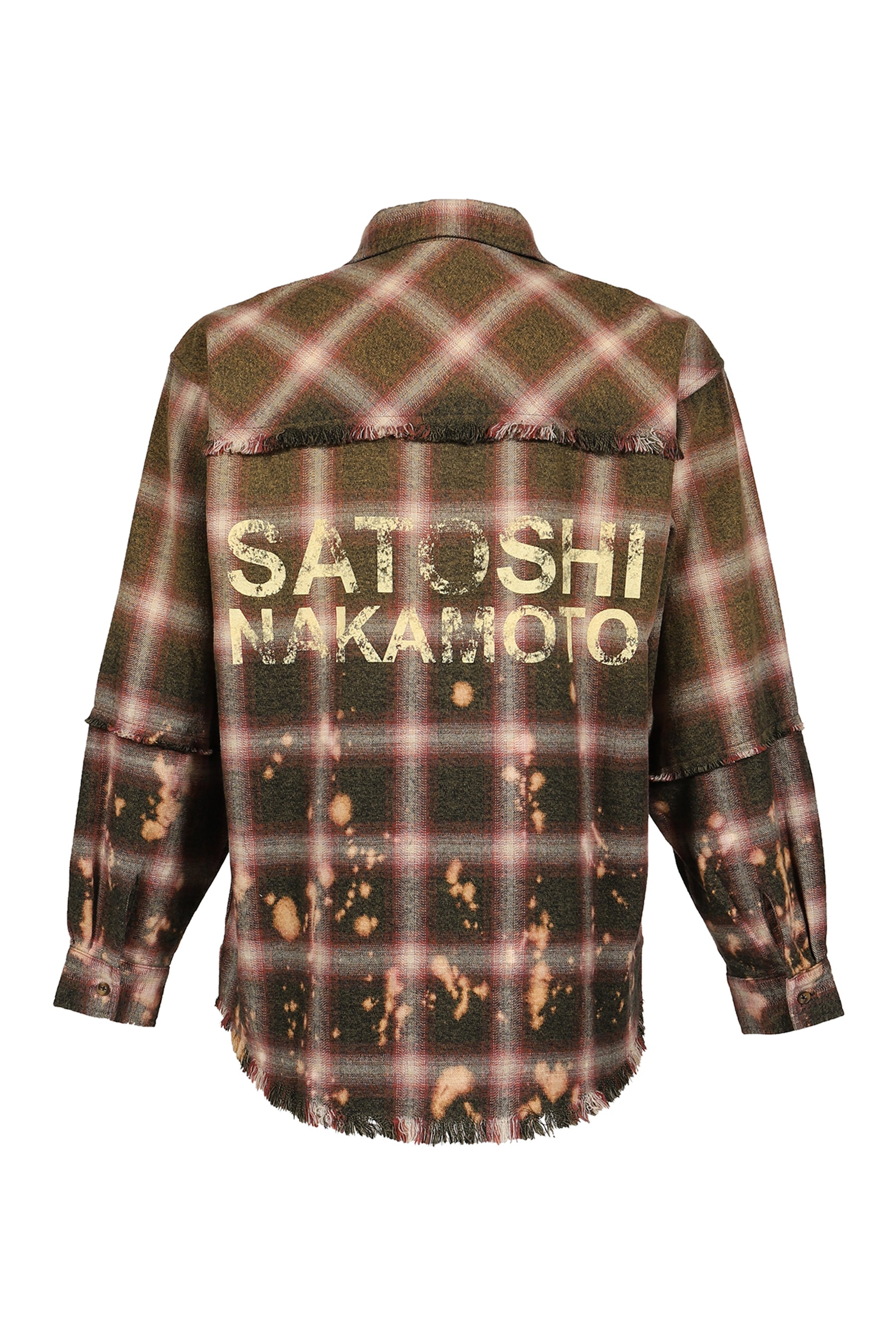 PATCHWORK FLANNEL / BUR/GRN