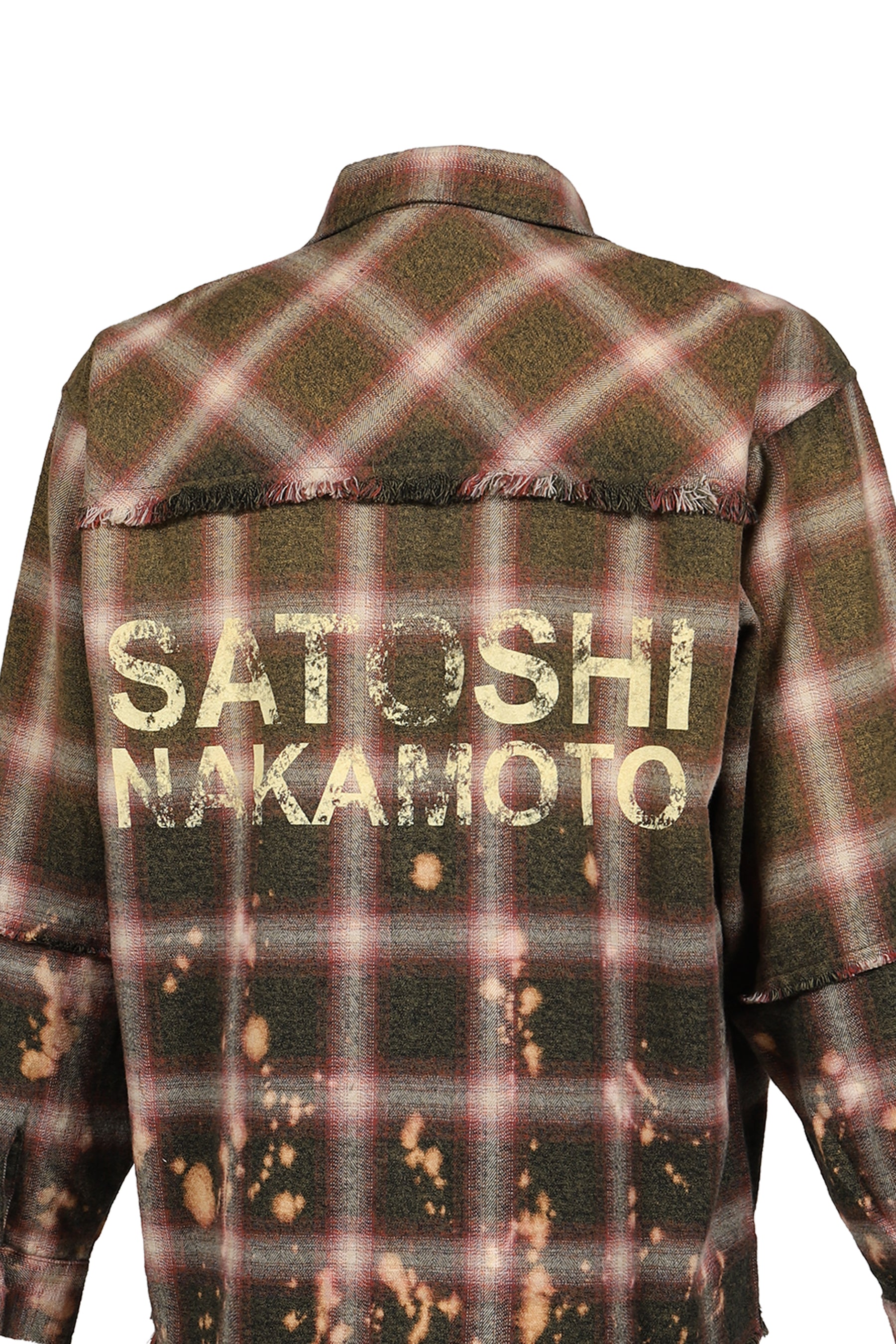PATCHWORK FLANNEL / BUR/GRN