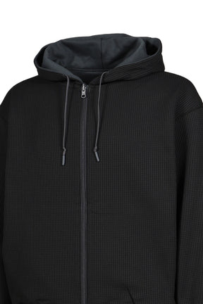 TECH SWEAT DOUBLE FACE PARKA / INK BLK