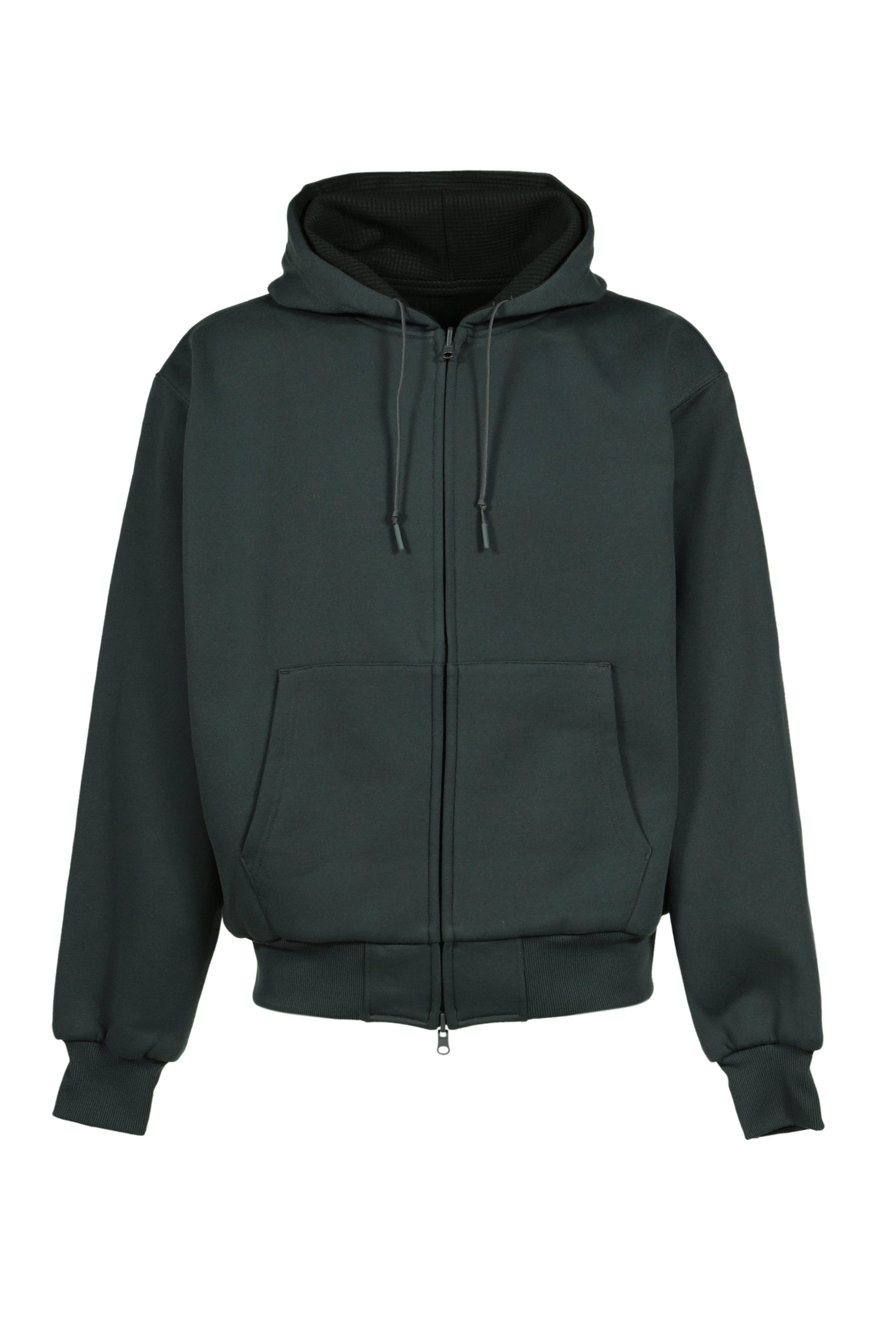 TECH SWEAT DOUBLE FACE PARKA / INK BLK