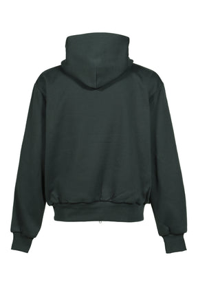 TECH SWEAT DOUBLE FACE PARKA / INK BLK