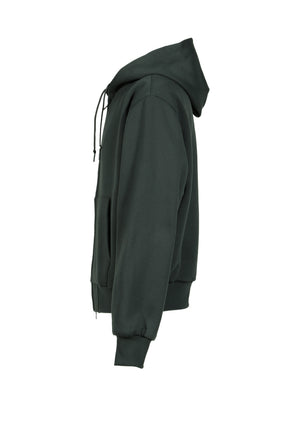 TECH SWEAT DOUBLE FACE PARKA / INK BLK