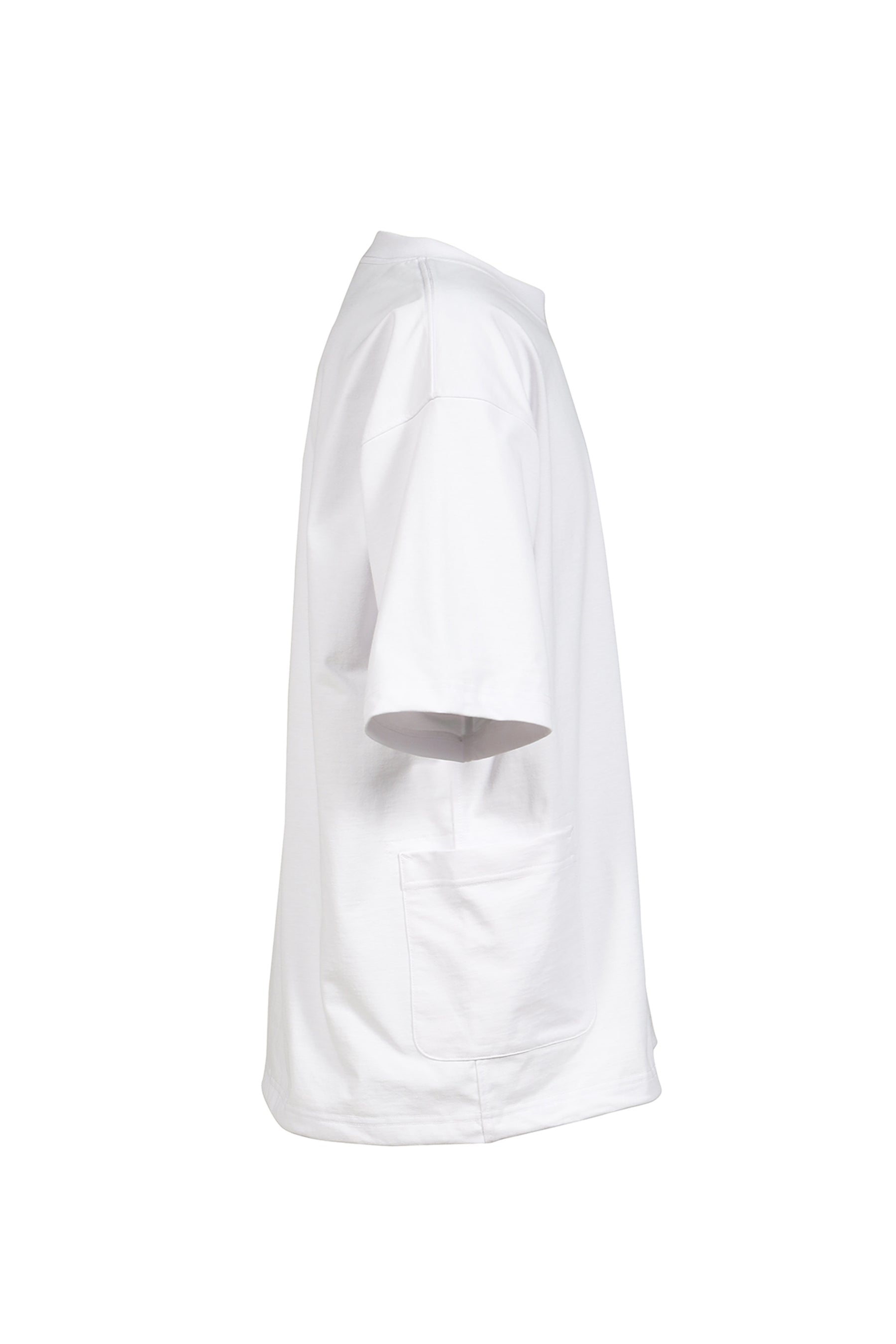 TECH SIDE POCKET S/S TEE / WHT