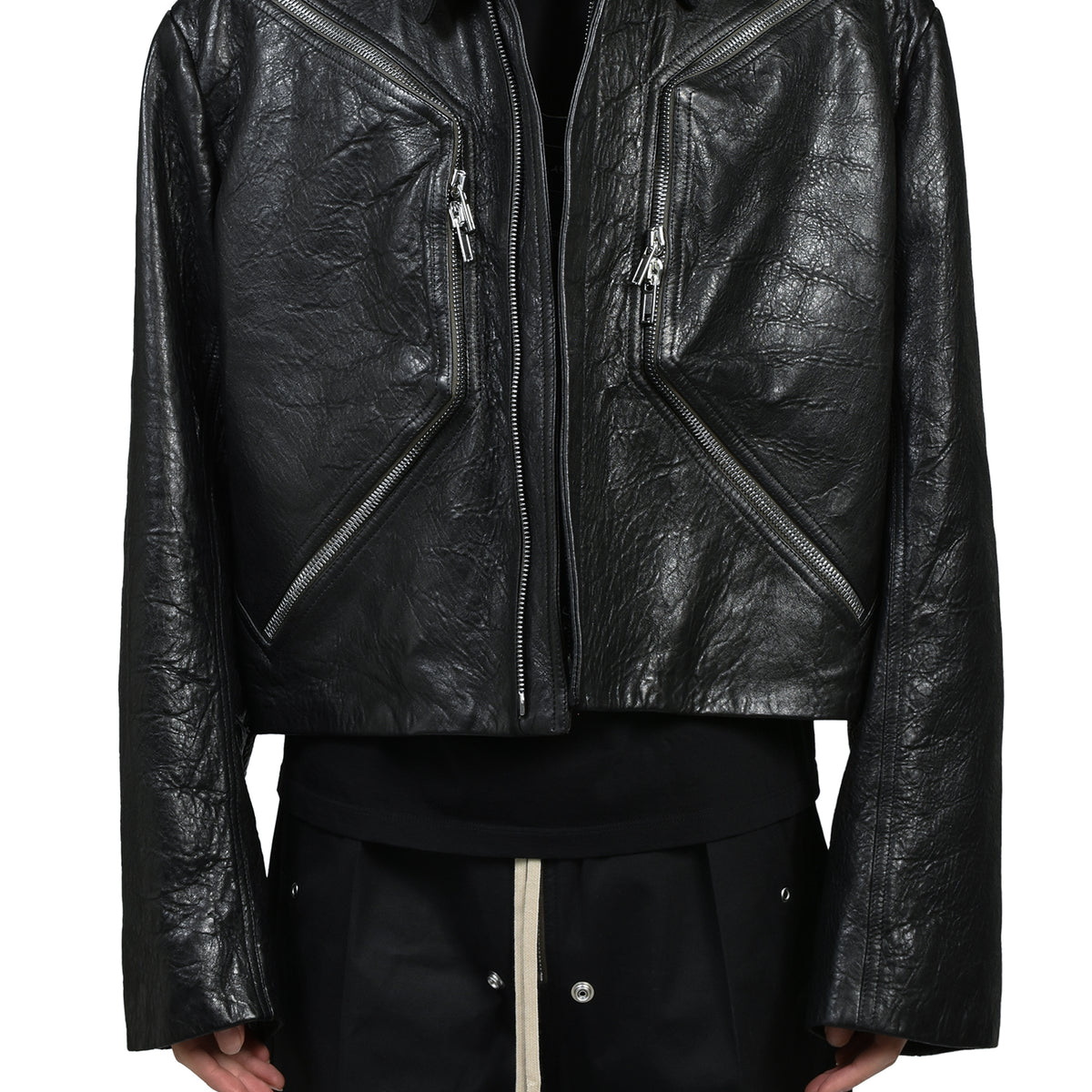 Rick Owens リック オウエンス SS26 BLIXA MAC JKT / BLK - NUBIAN