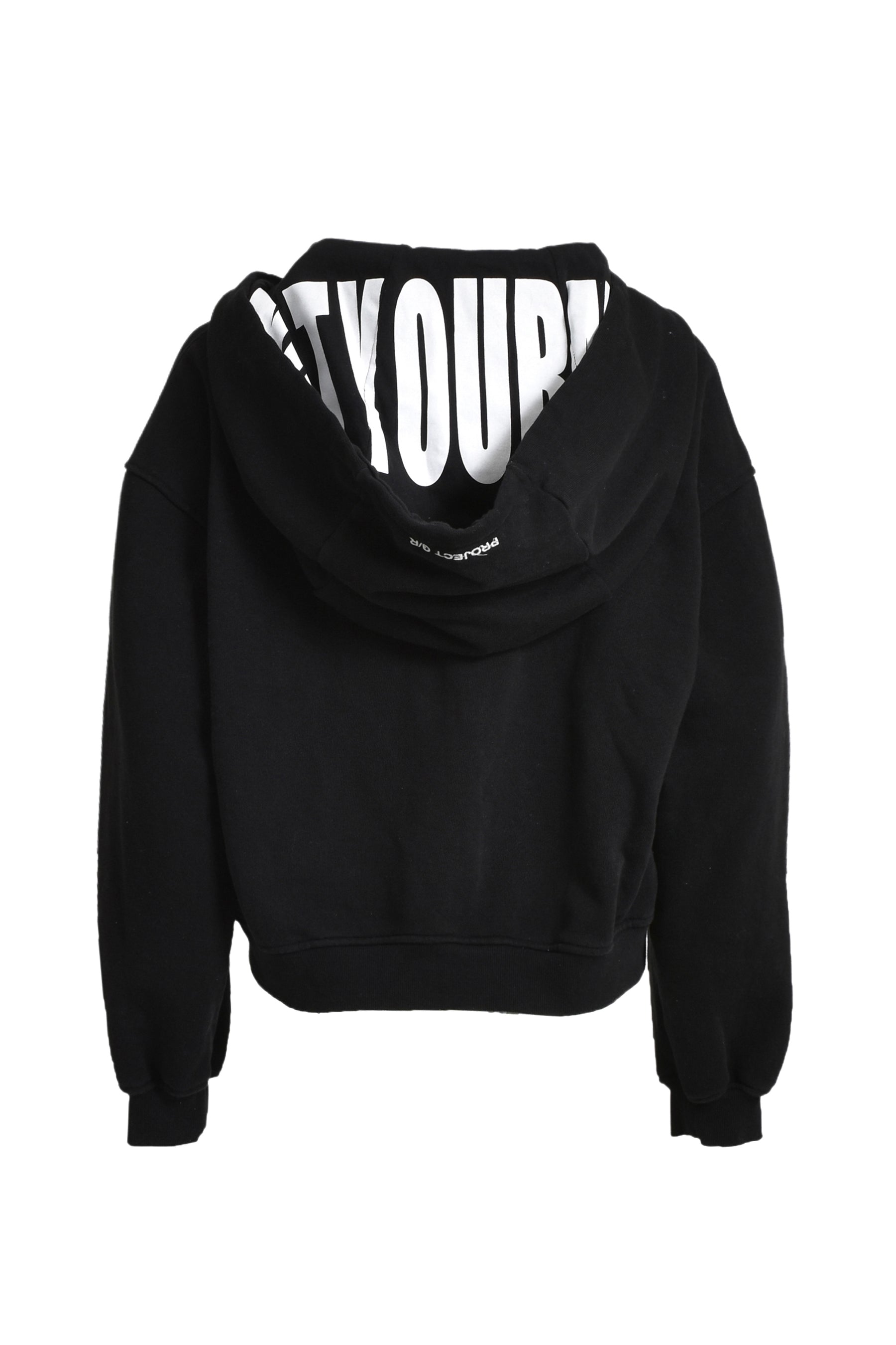 GIANT ZIP HOODIE / BLK