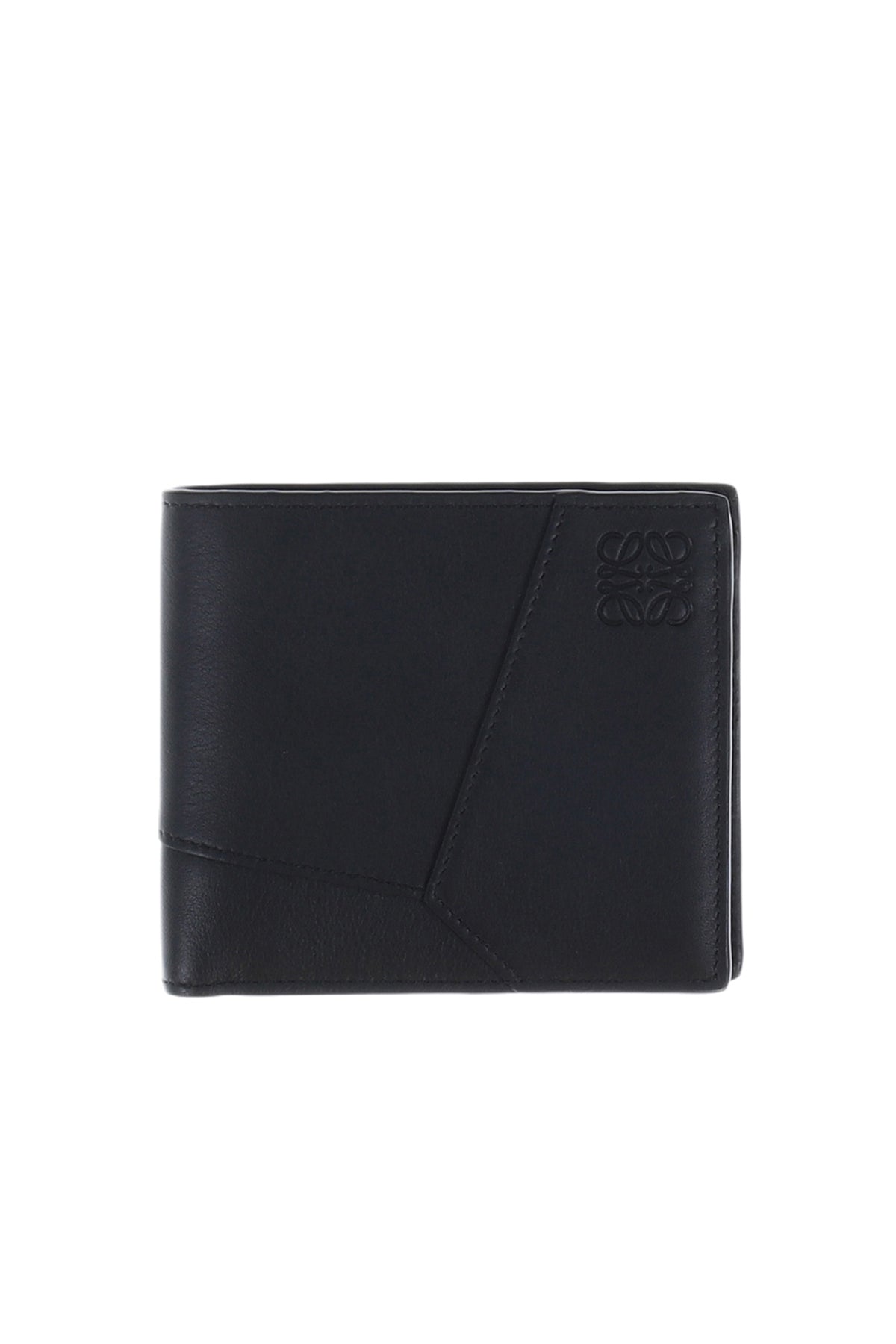 PUZZLE EDGE BIFOLD COIN WALLET / BLK