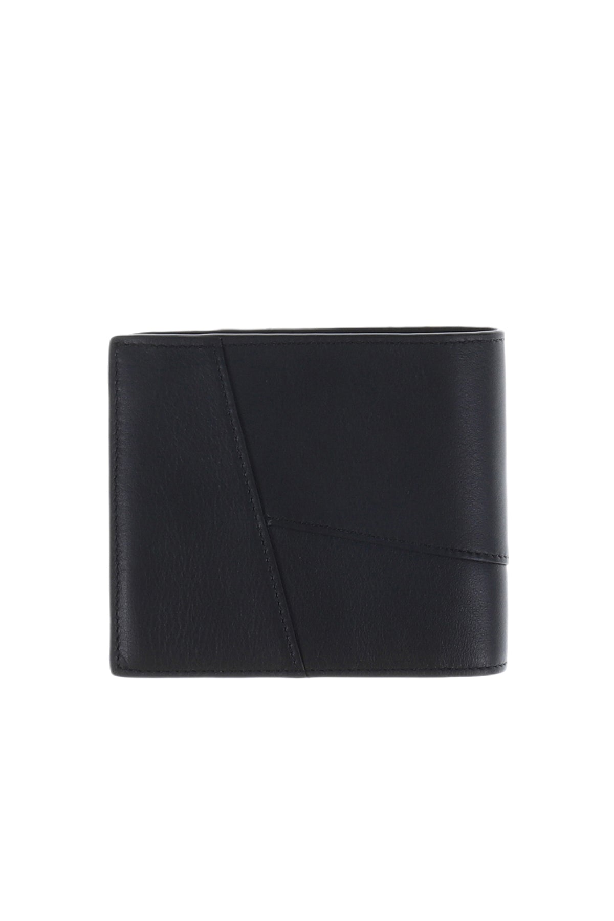 PUZZLE EDGE BIFOLD COIN WALLET / BLK