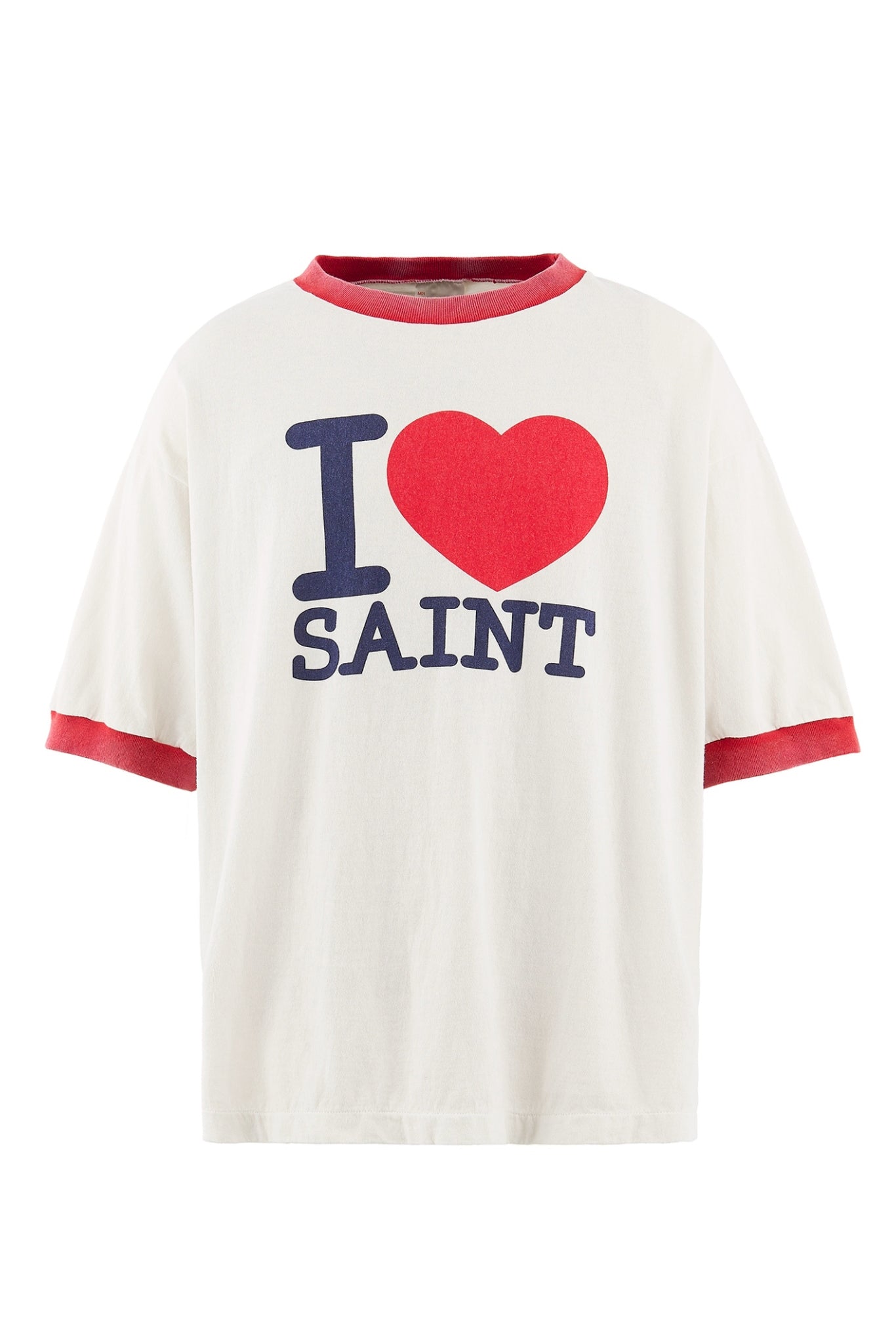 SS T-SHIRT/I LOVE SAINT / WHT