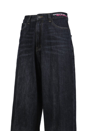 INDIGO RAINBOW SCRIPT XL COLOSSUS JEAN / IND