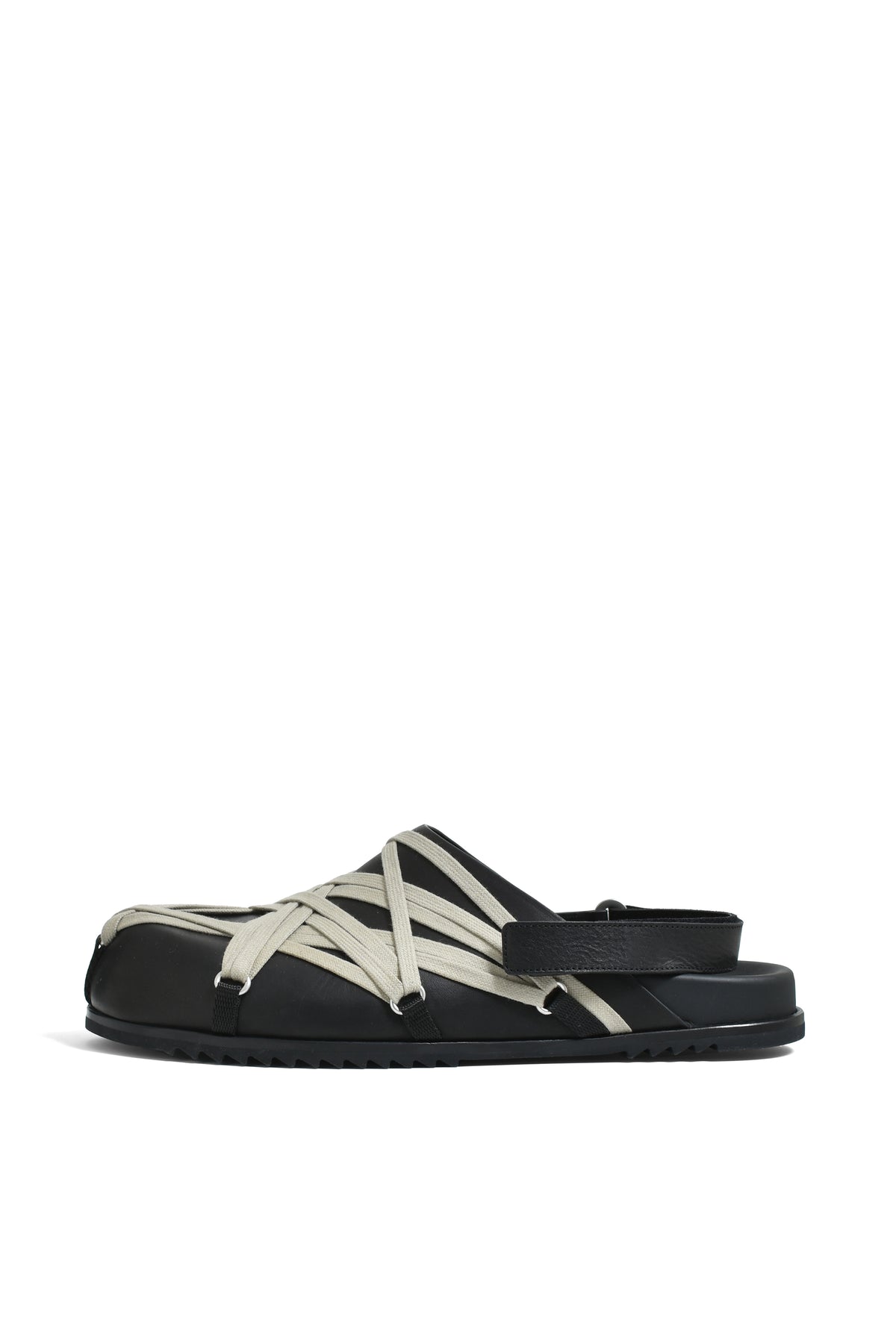 MEGALACED MULE GRANOLA / BLK