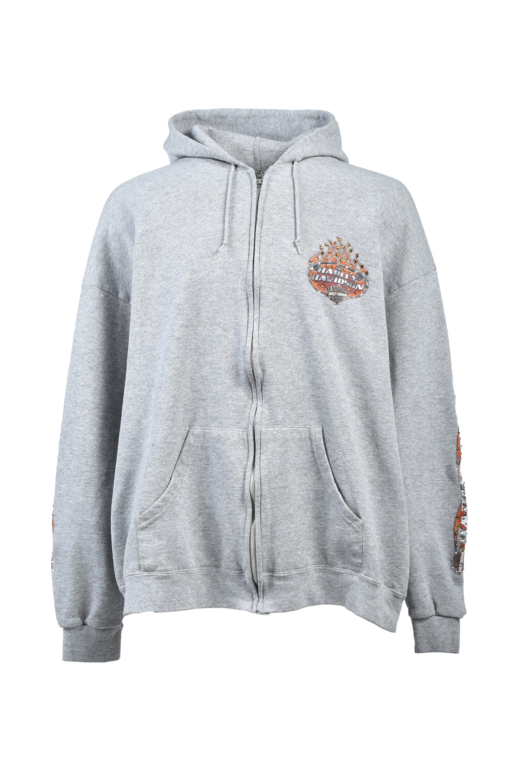 ARIZONA ZIP HOODIE / GRY