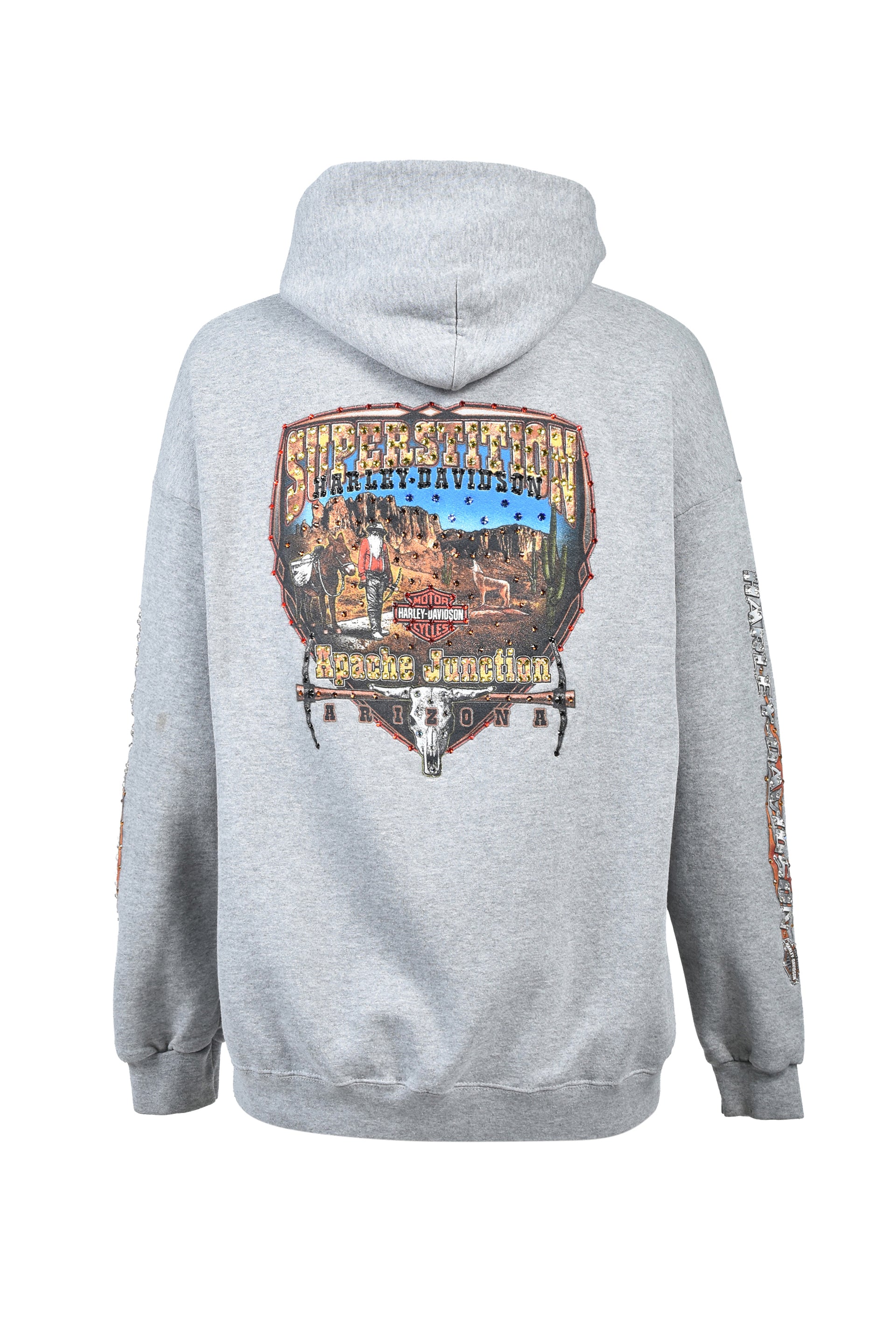 ARIZONA ZIP HOODIE / GRY