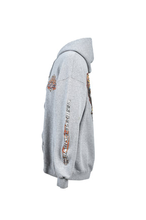 ARIZONA ZIP HOODIE / GRY