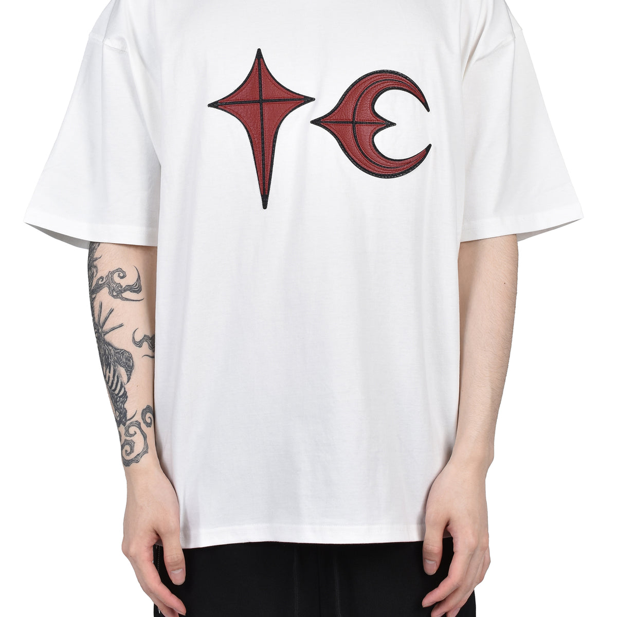 ×THUG CLUB M ホワイト Thug Club サグクラブ SS26 ROCK T-SHIRT / WHT - NUBIAN ヌビアン