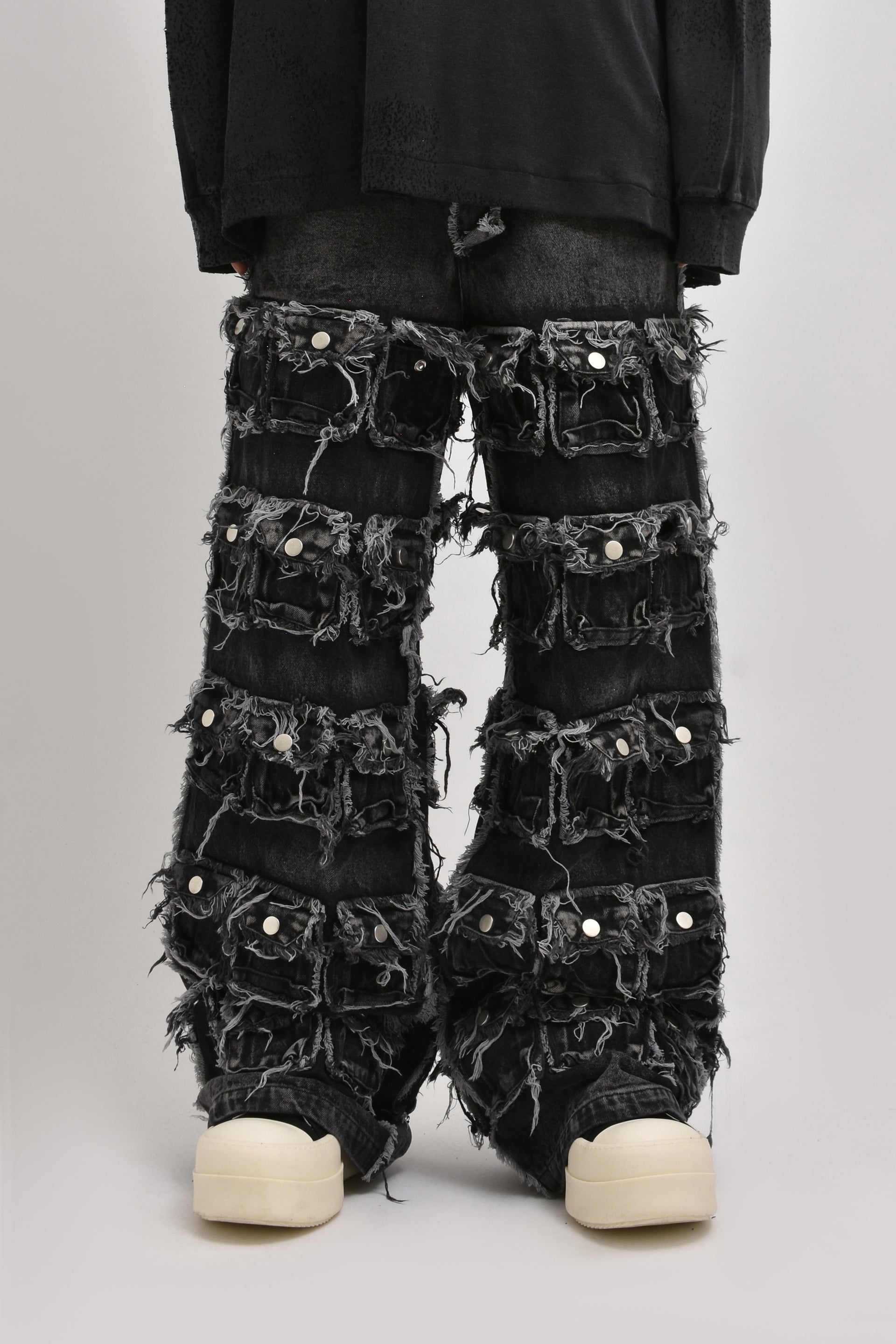 NO/FAITH STUDIOS 64 POCKET PANTS (EXCLUSIVE) / GRY