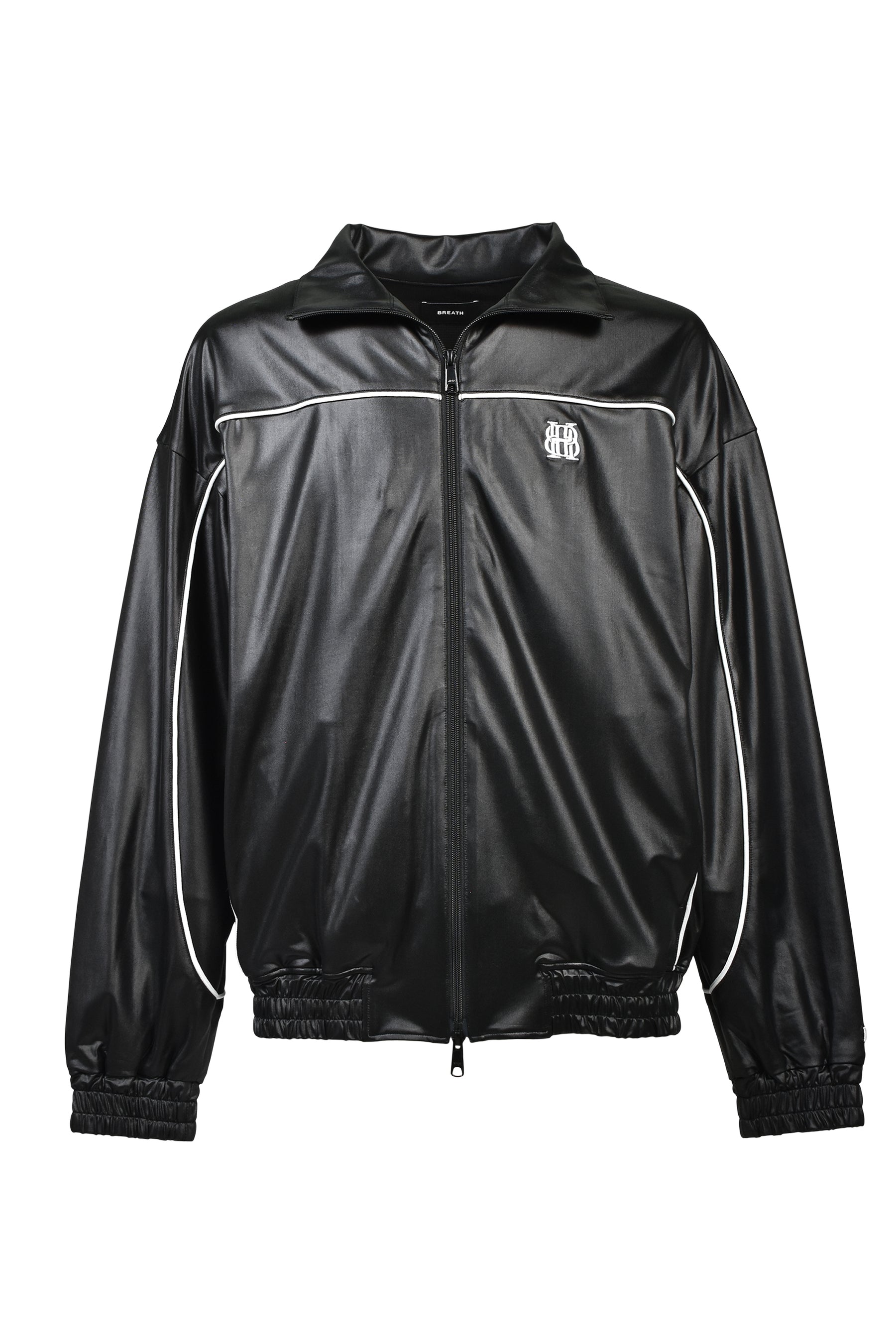 BH LOGO PIPING COATING JACKET / BLK