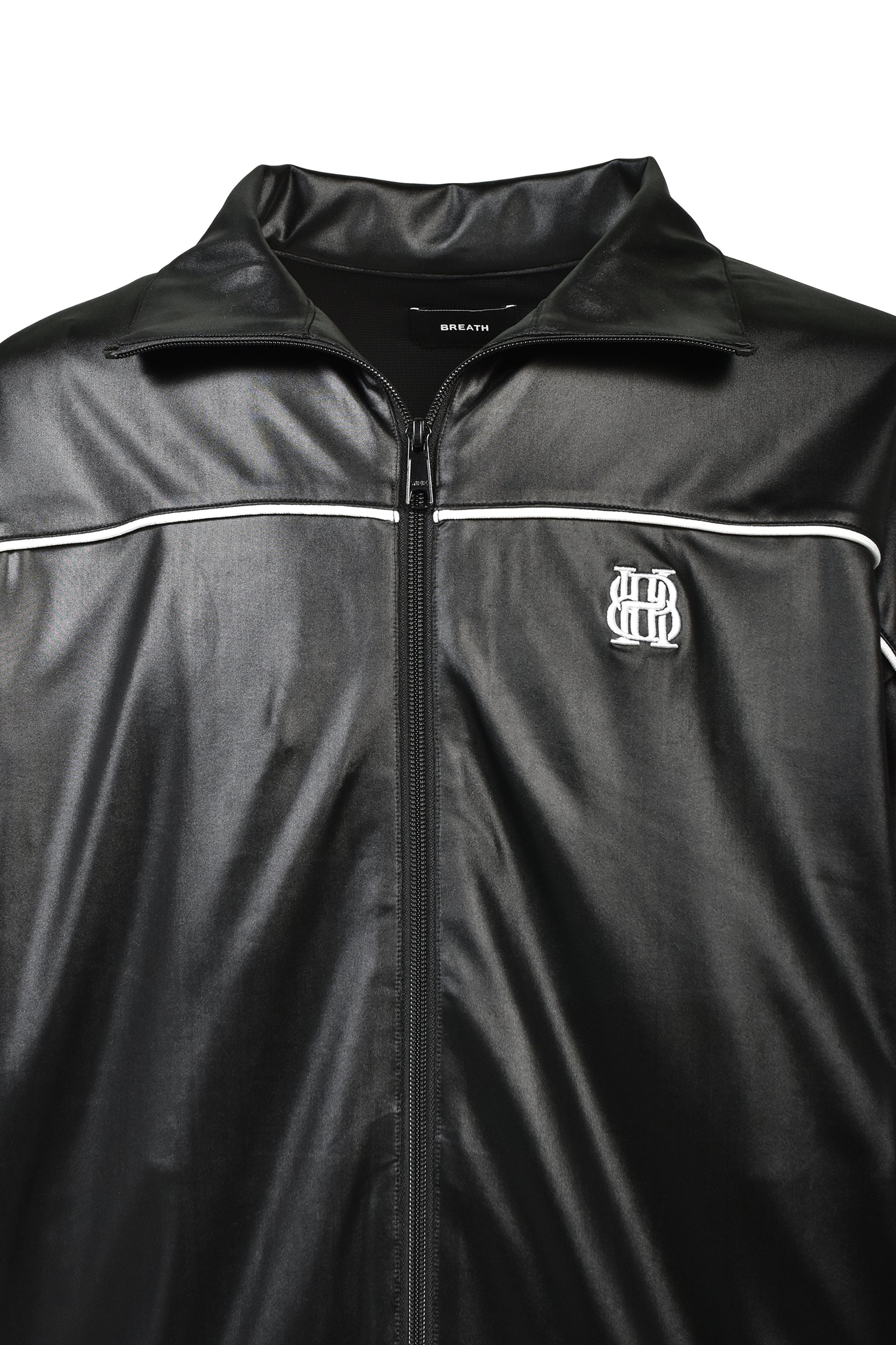 BH LOGO PIPING COATING JACKET / BLK
