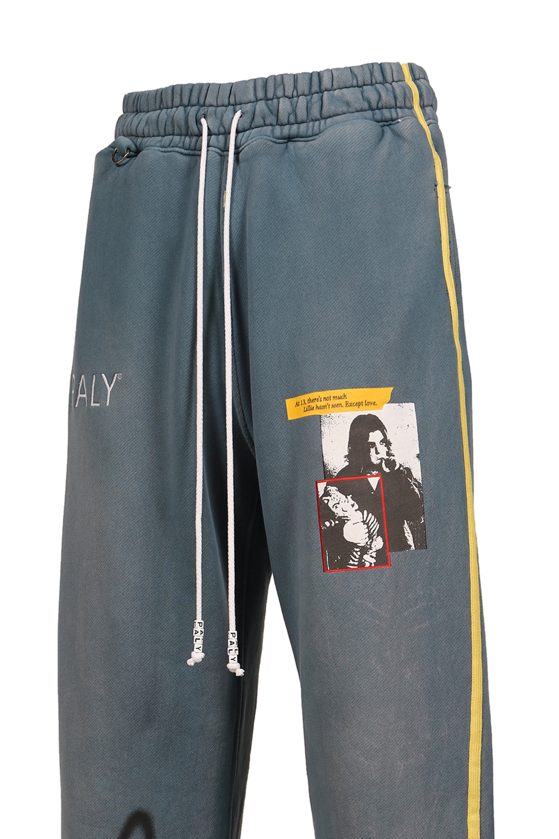 SWEETWISE AIRBRUSH SWEATPANTS / TURQUOISE
