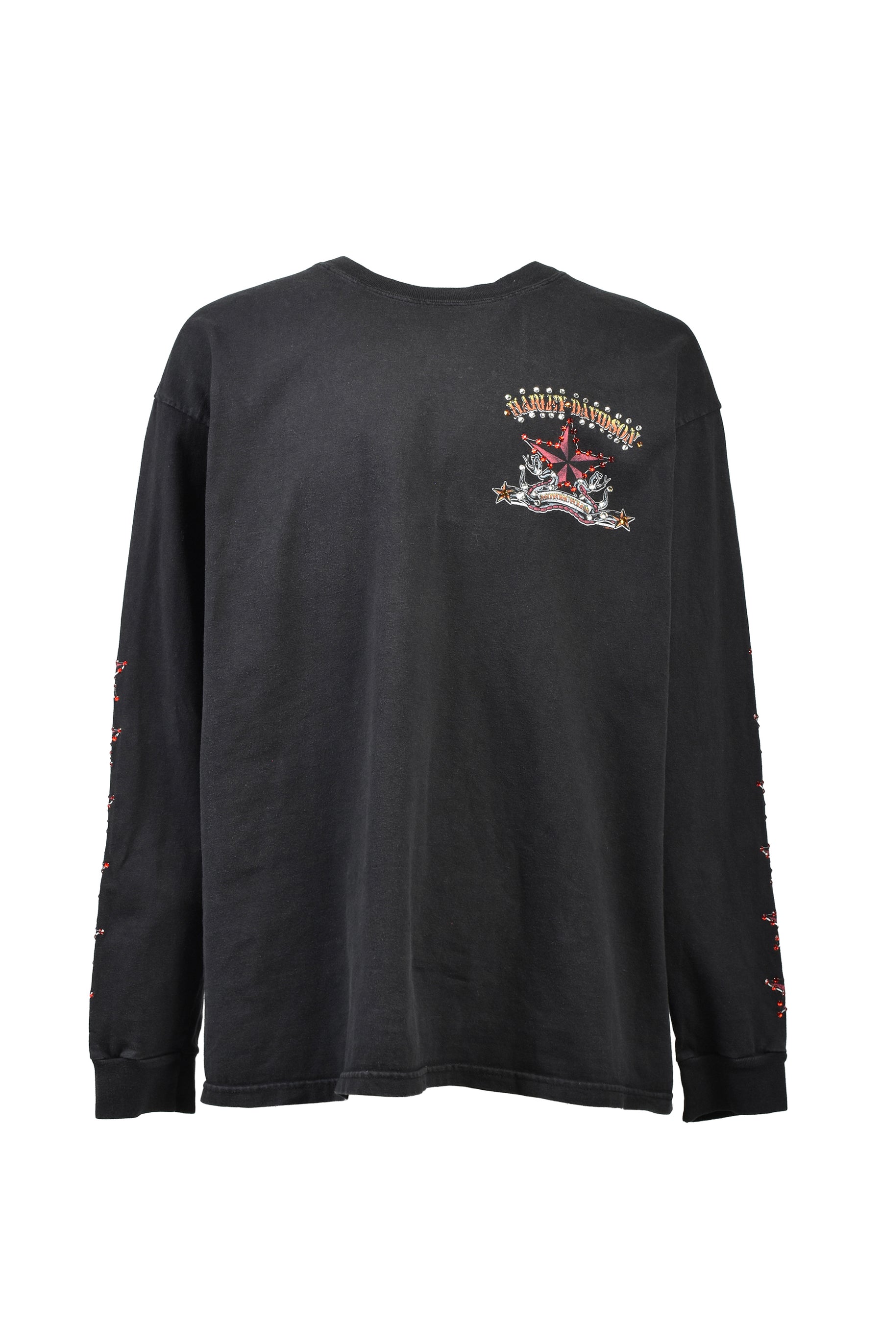 REDSTAR LS TEE / BLK