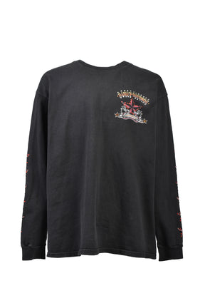 REDSTAR LS TEE / BLK