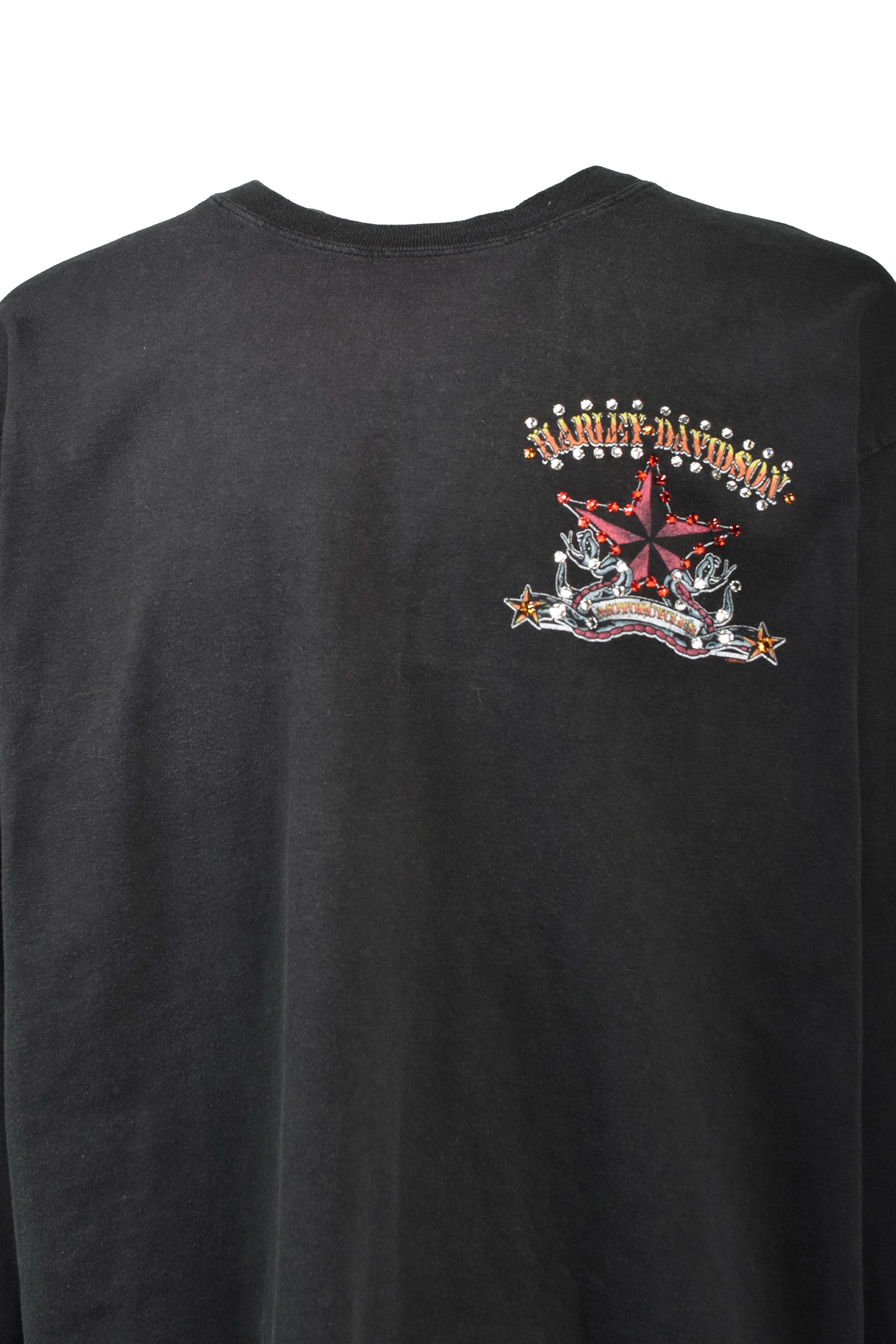 REDSTAR LS TEE / BLK