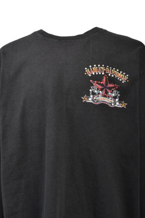 REDSTAR LS TEE / BLK