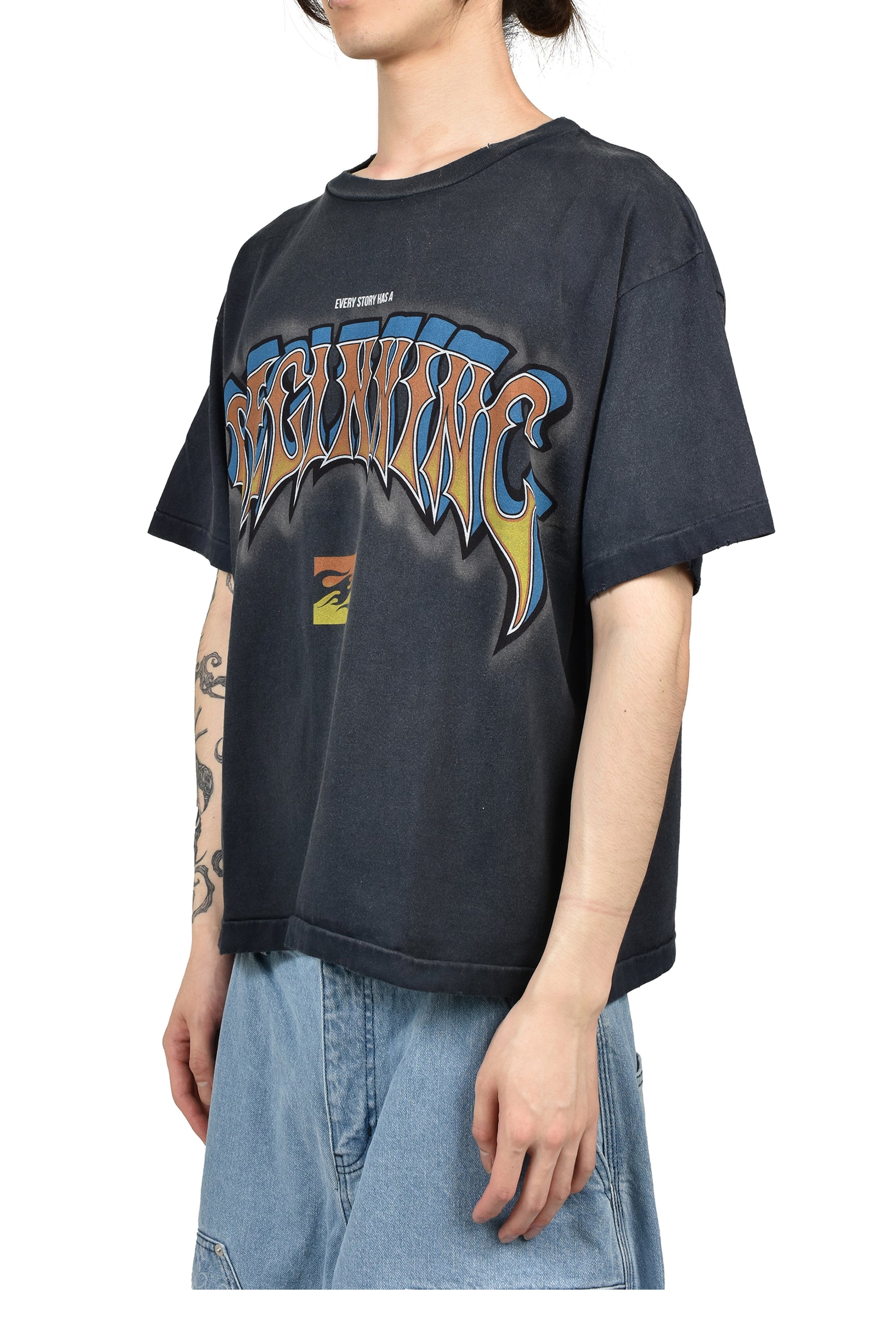 BEGINNING T-SHIRTS / BLK
