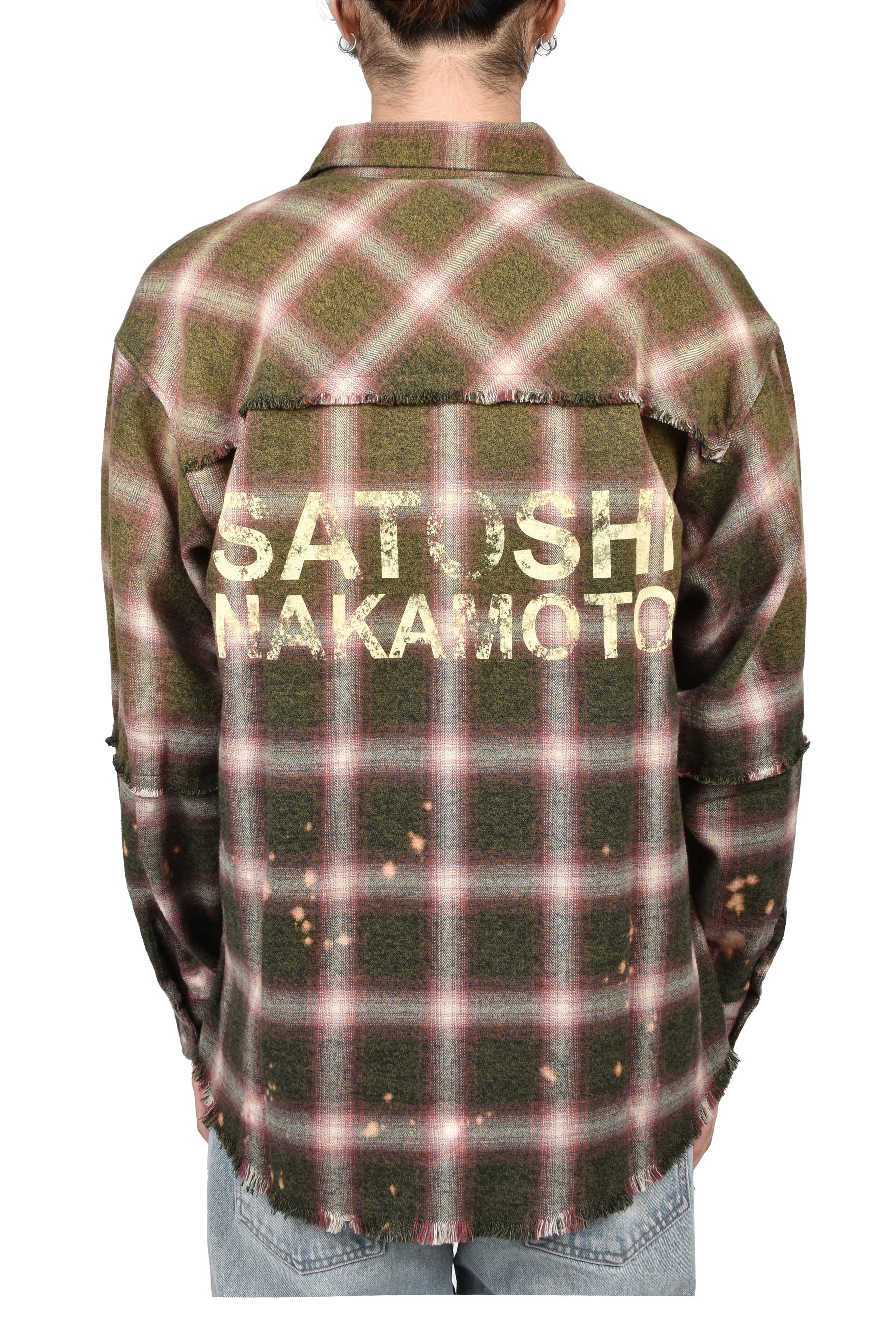PATCHWORK FLANNEL / BUR/GRN