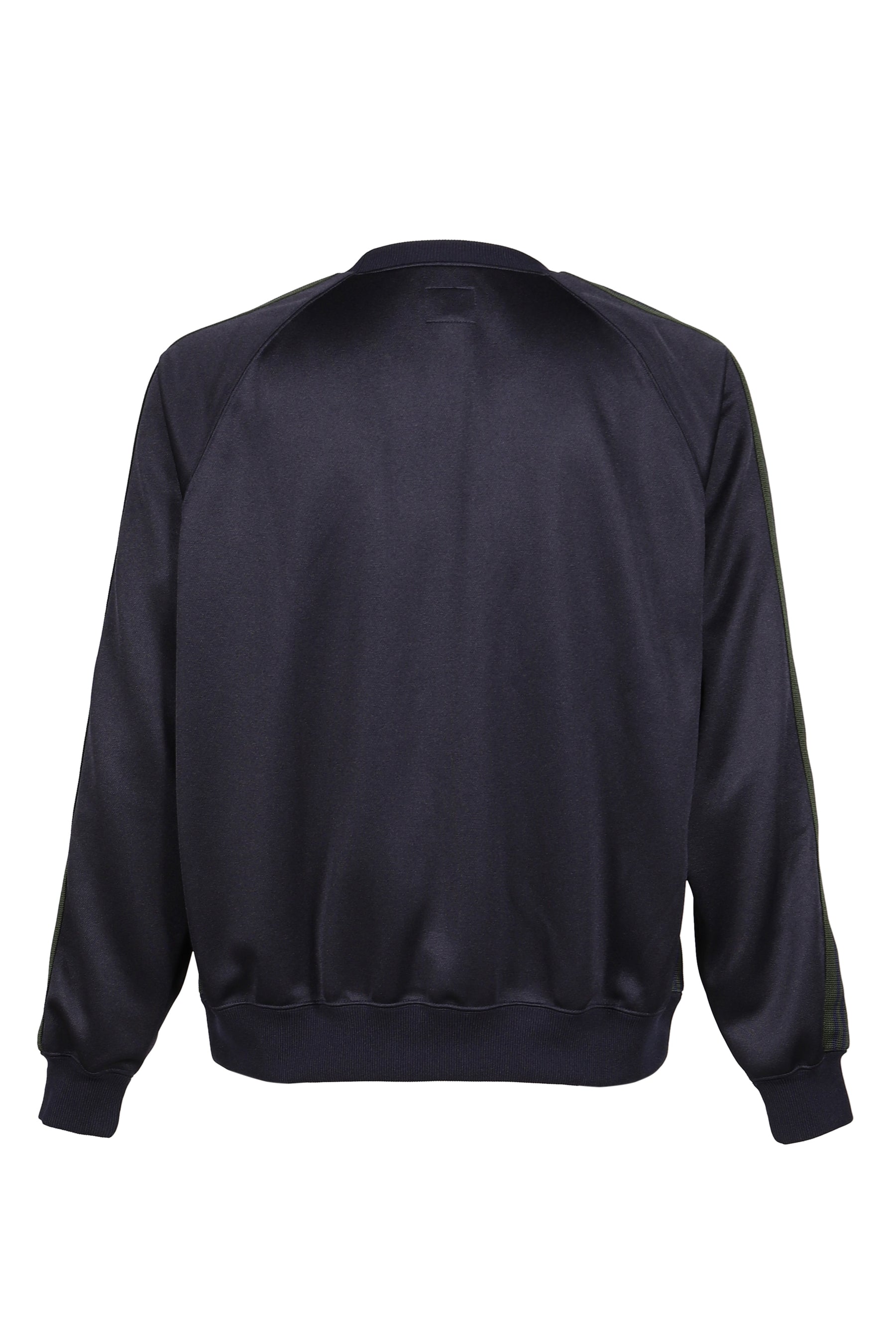 TRACK CREW NECK SHIRT - POLY SMOOTH / NVY